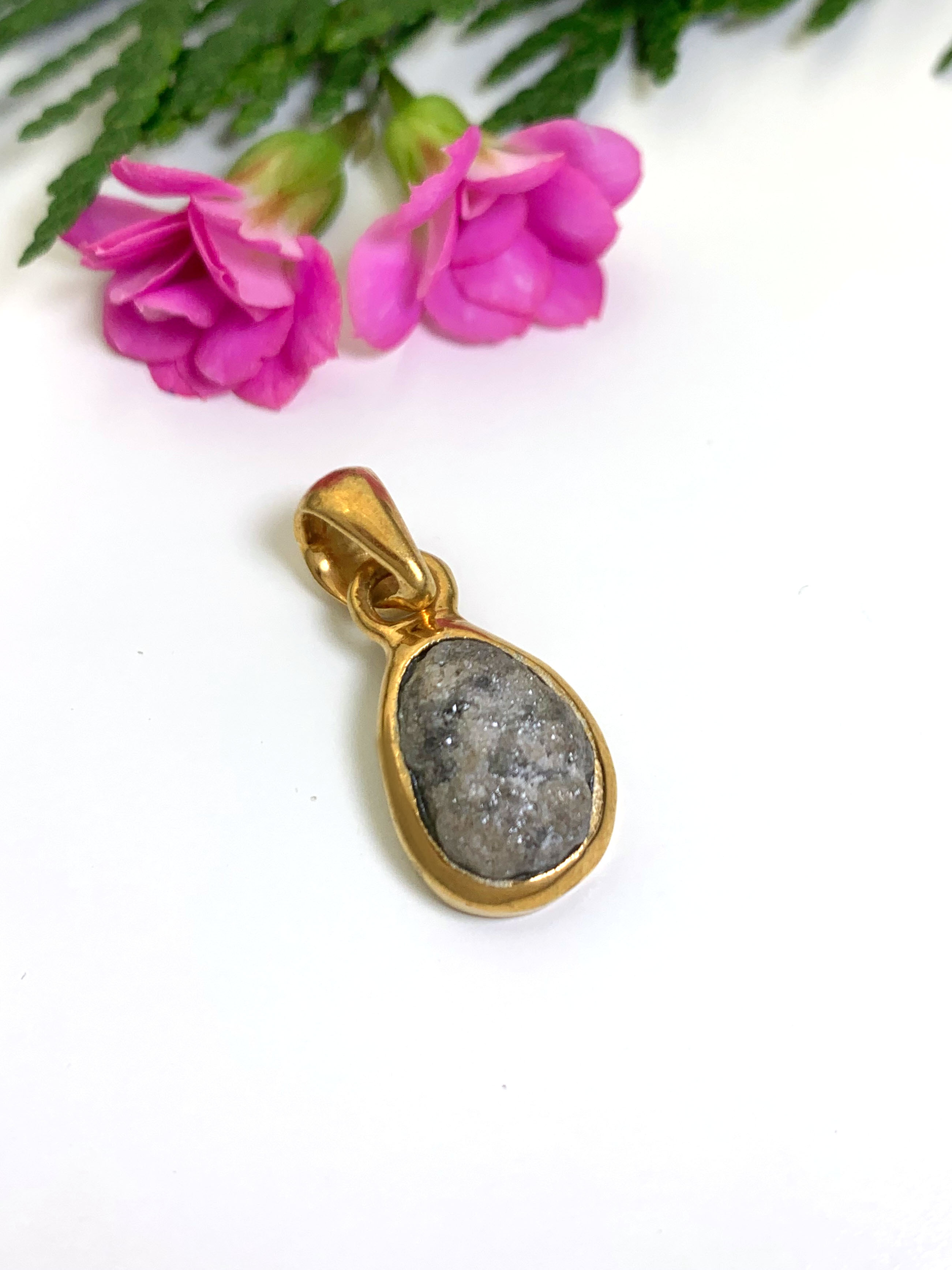 Rohdiamant Anhänger 