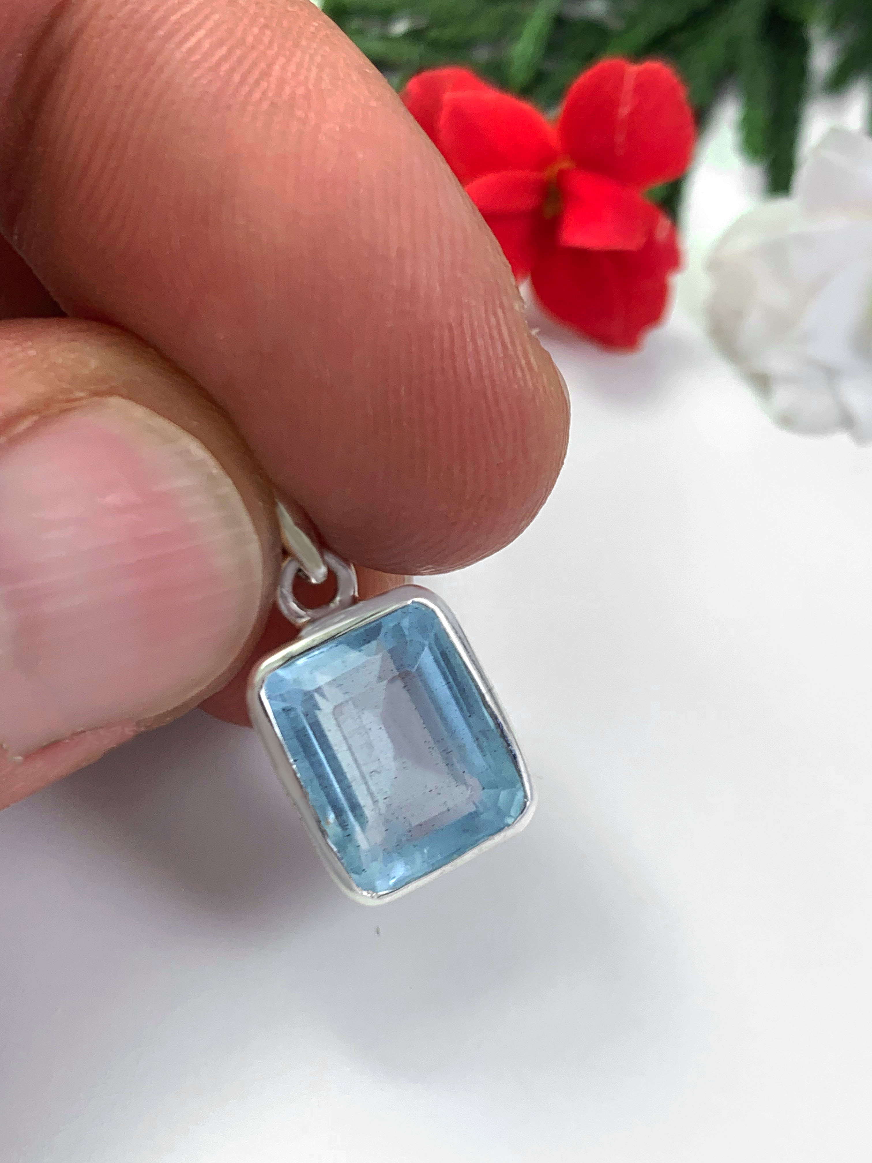 Aquamarin Anhänger