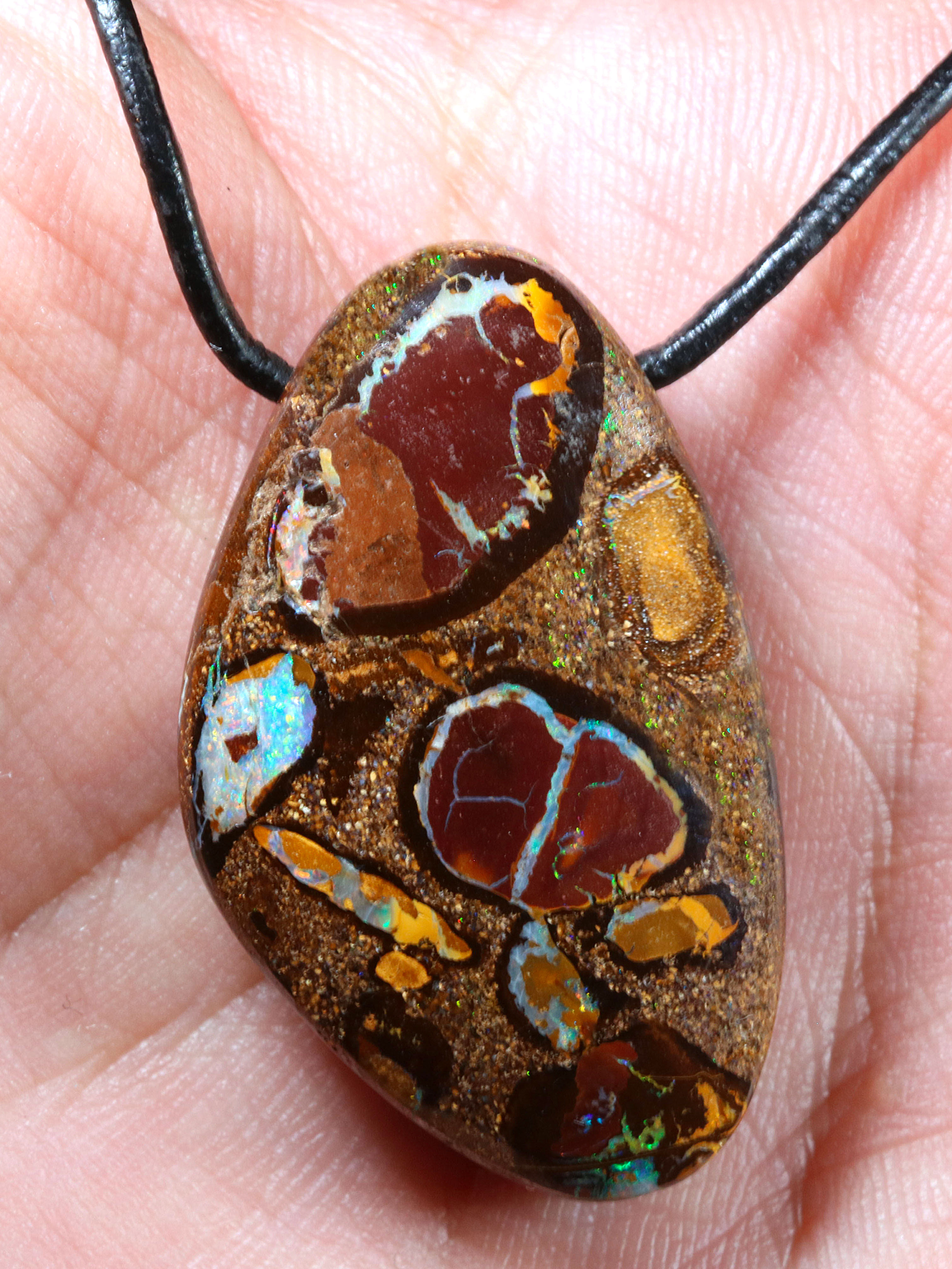 Boulder Opal Anhänger 