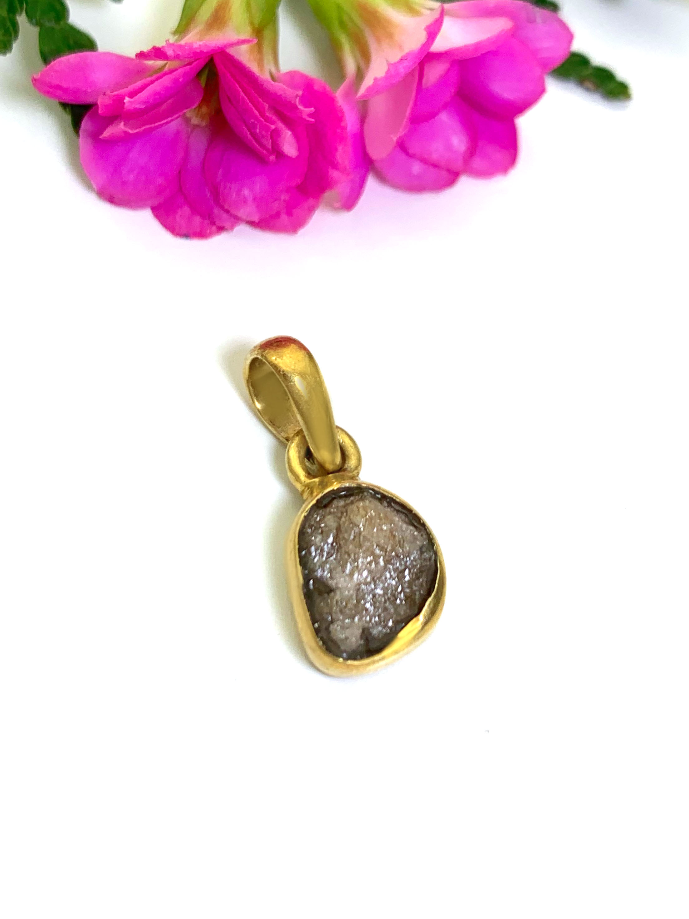 rohdiamant-diamant-anhaenger-vergoldet-ruff-diamond-pendant-gold-plated-ah05178 Rohdiamant Anhänger