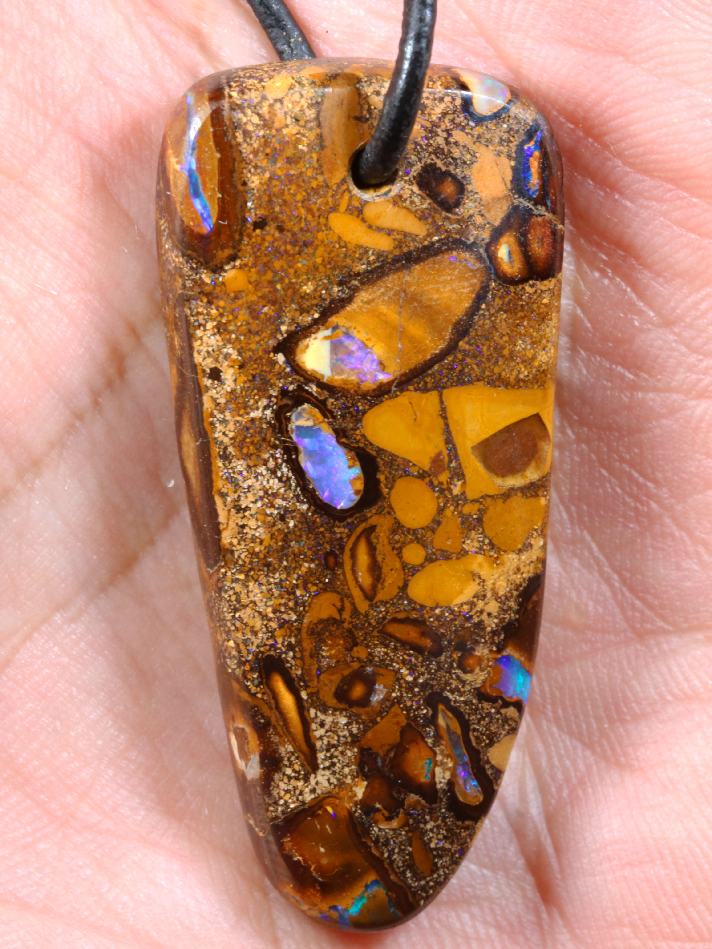 Boulder Opal Anhänger 