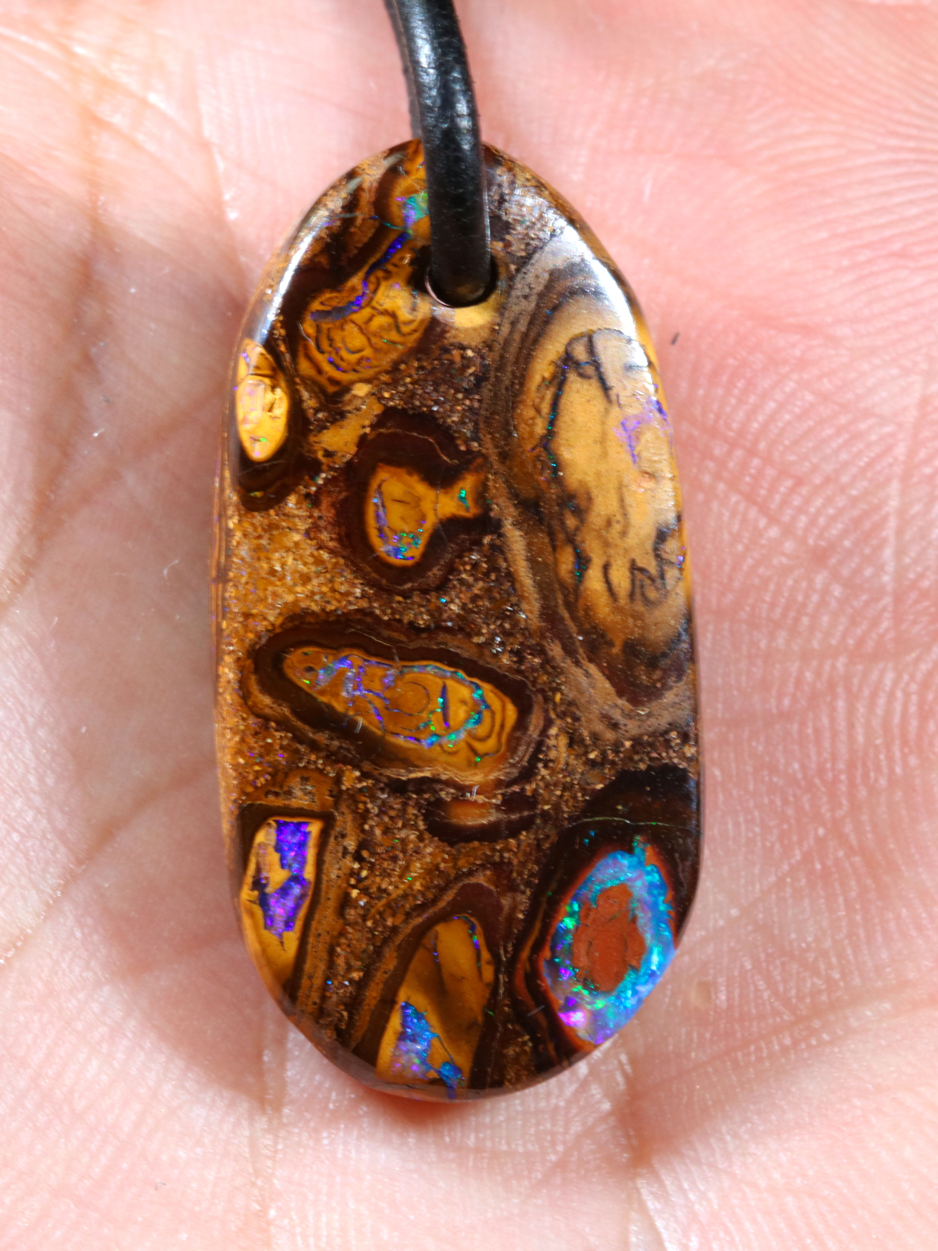 Boulder Opal Anhänger 
