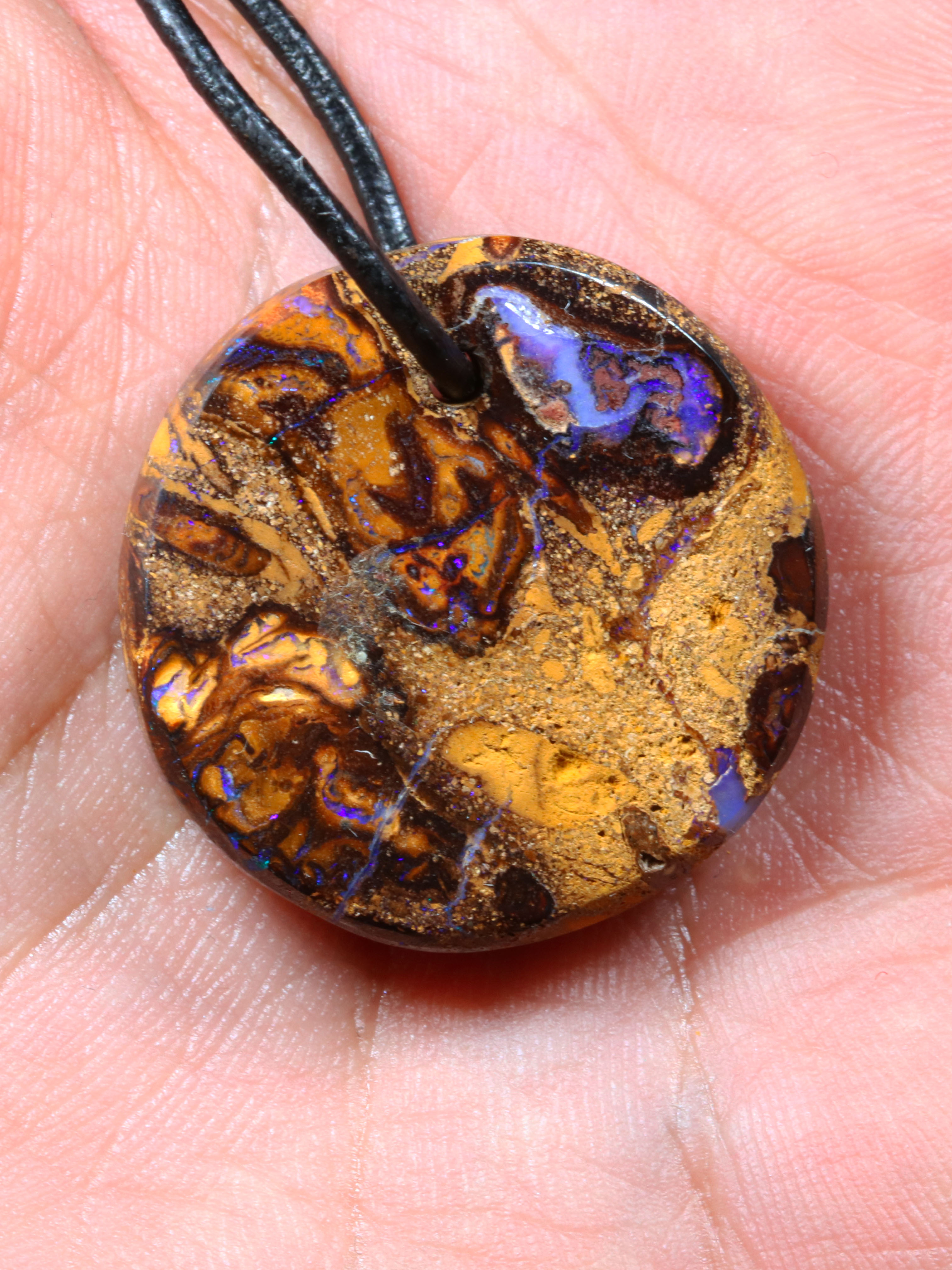 Boulder Opal Anhänger 
