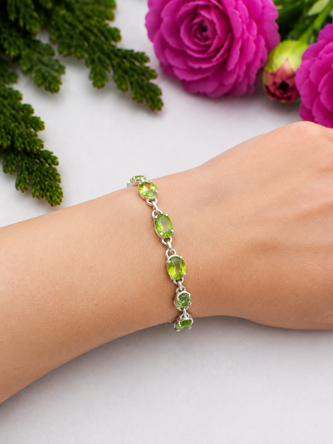 Peridot Armband