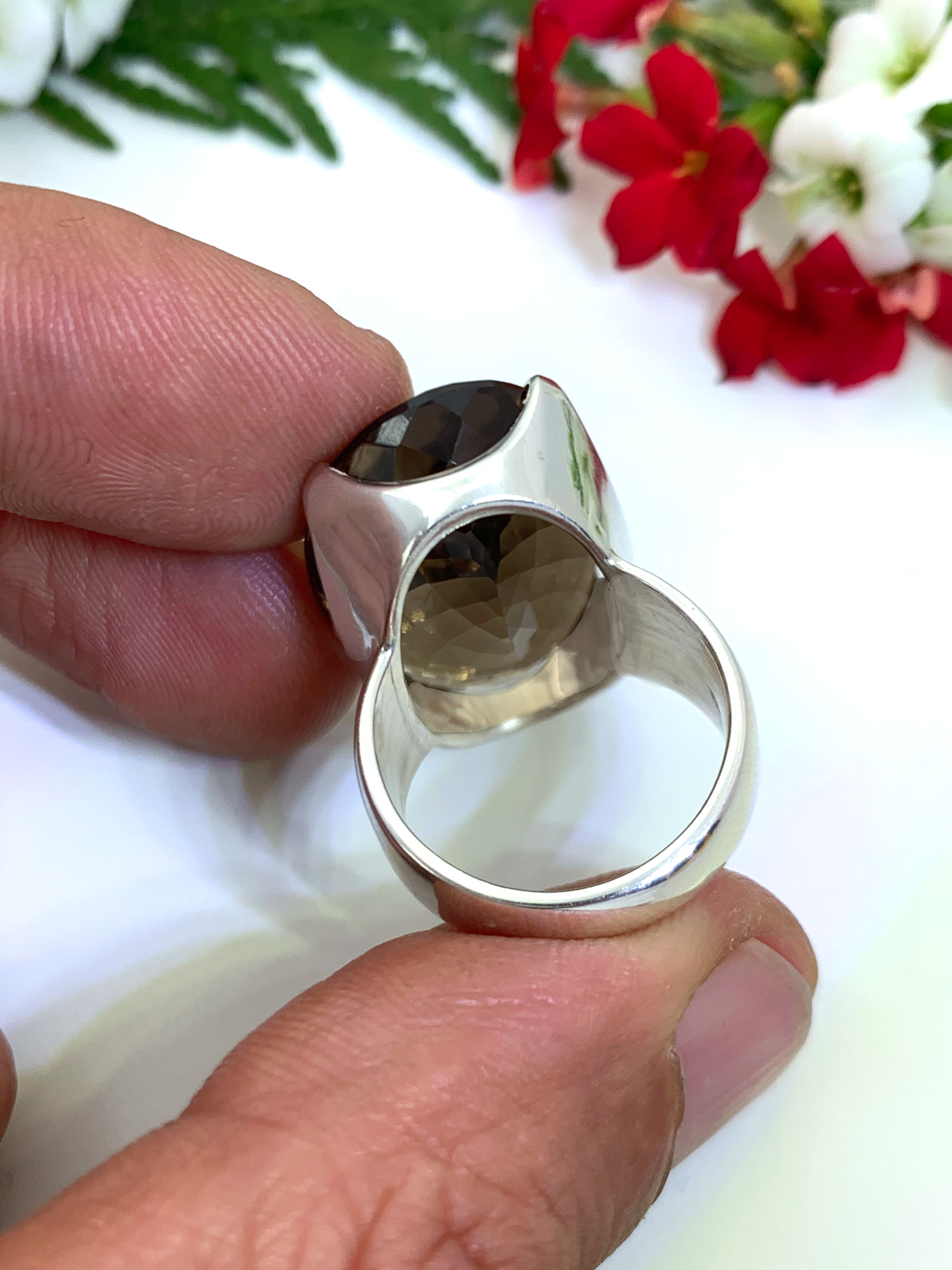 Rauchquarz Ring