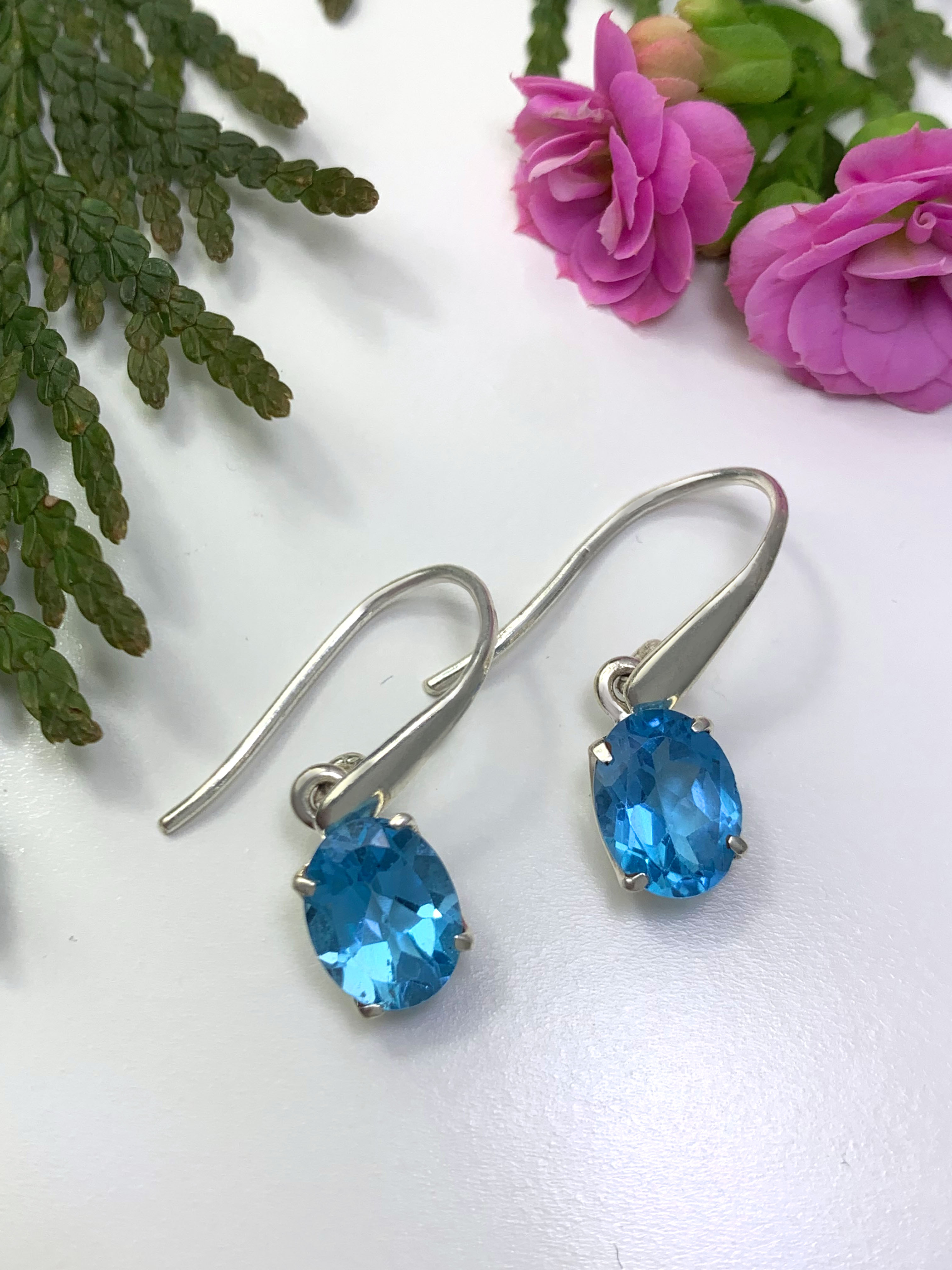 blautopas-ohrhaenger-blue-topaz-earrings-ohr00869 Blautopas Ohrhänger - Swiss Blue - TOP