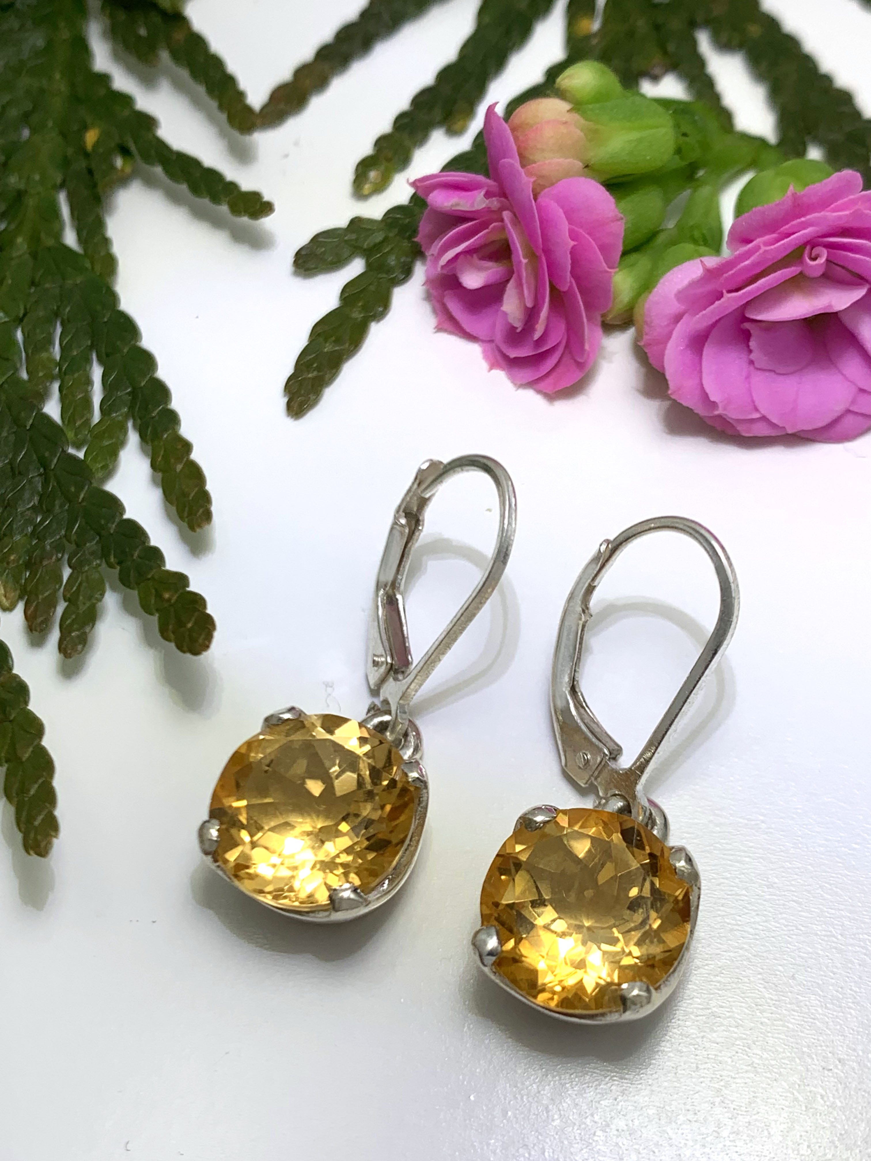 citrin-ohrhaenger-citrine-earrings-ohr00852 Citrin Ohrhänger