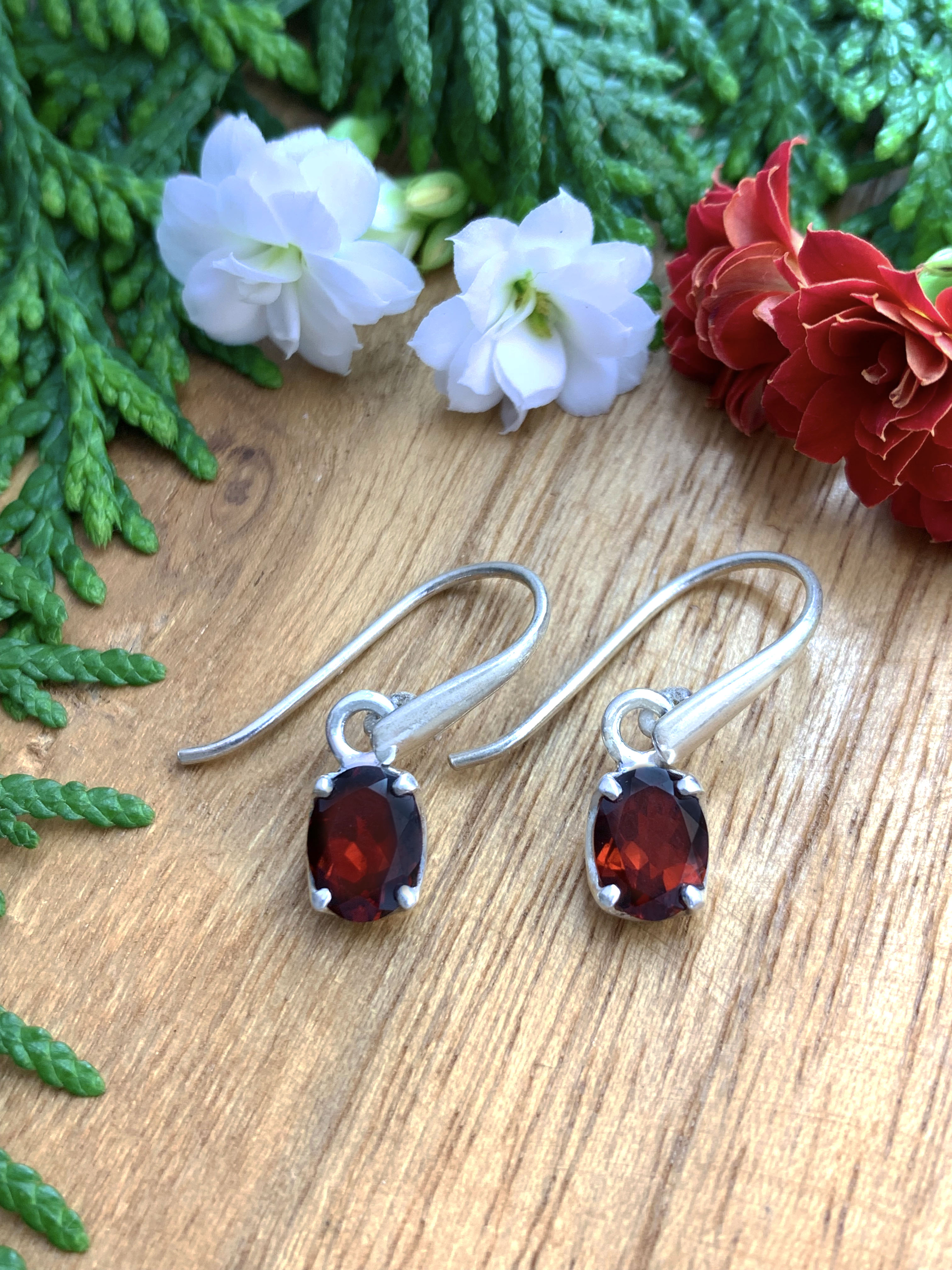 granat-ohrhaenger-garnet-earrings-ohr00756-3 Granat Ohrhänger