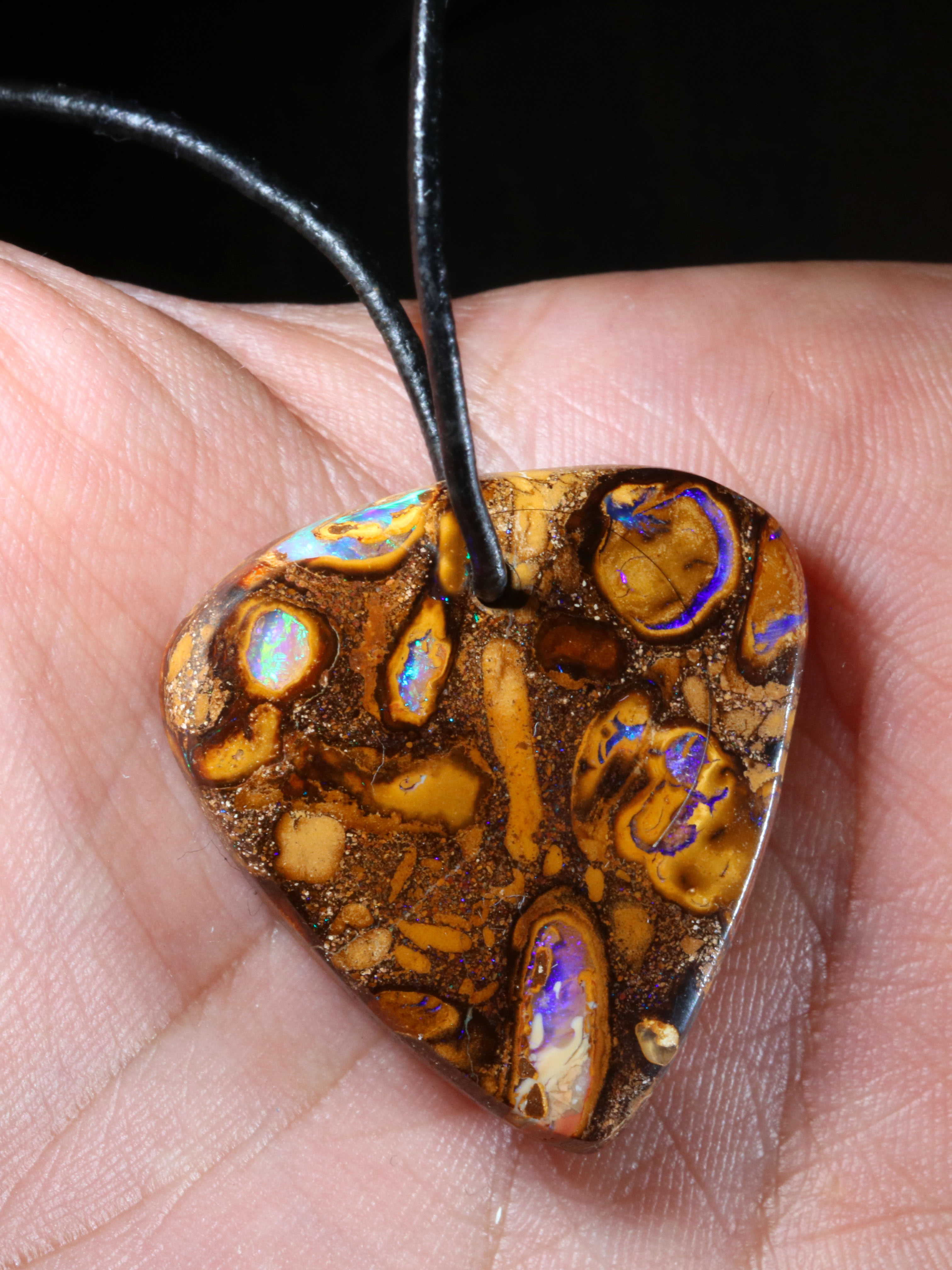 Boulder Opal Anhänger 