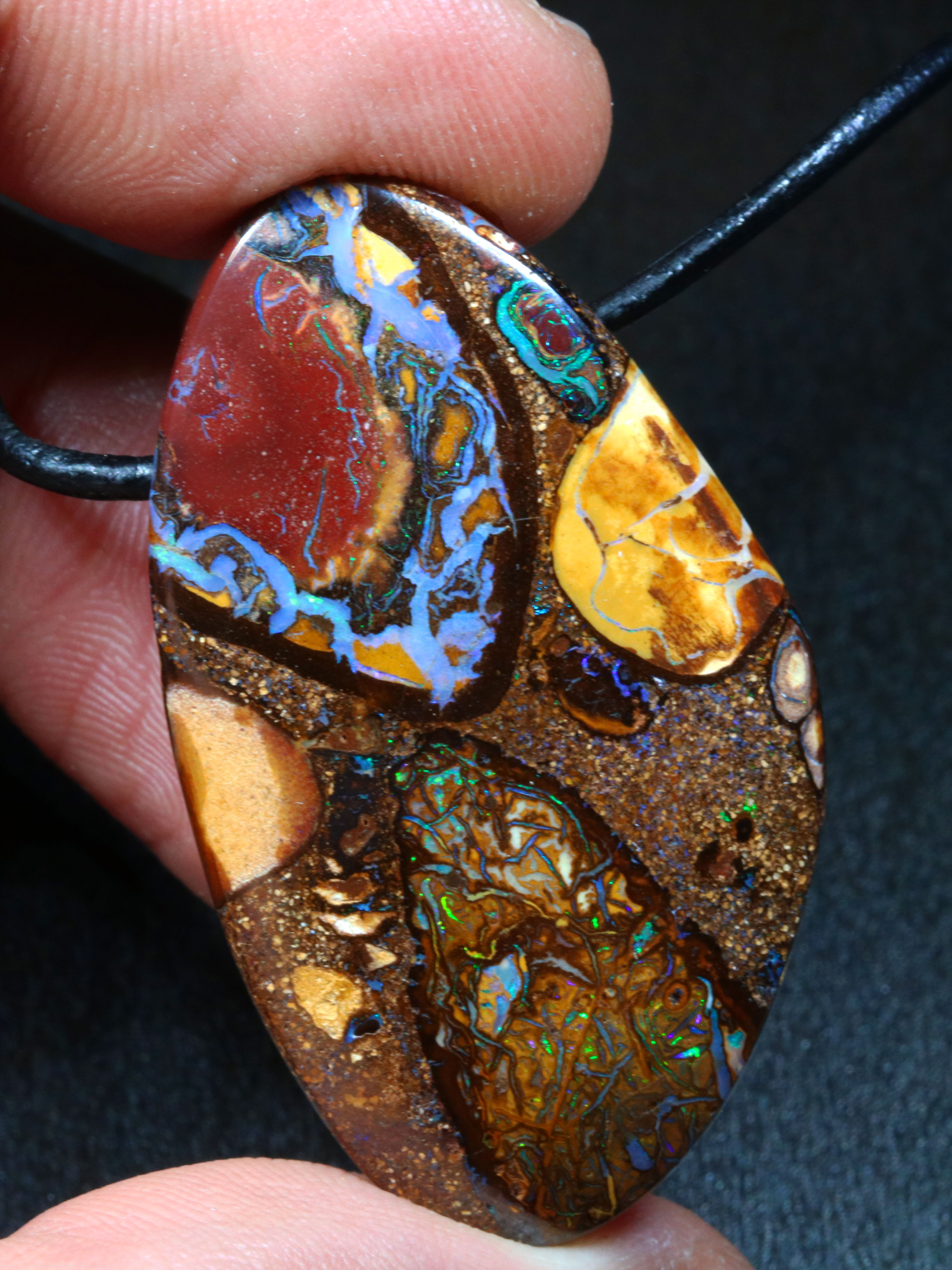 Boulder Opal Anhänger 