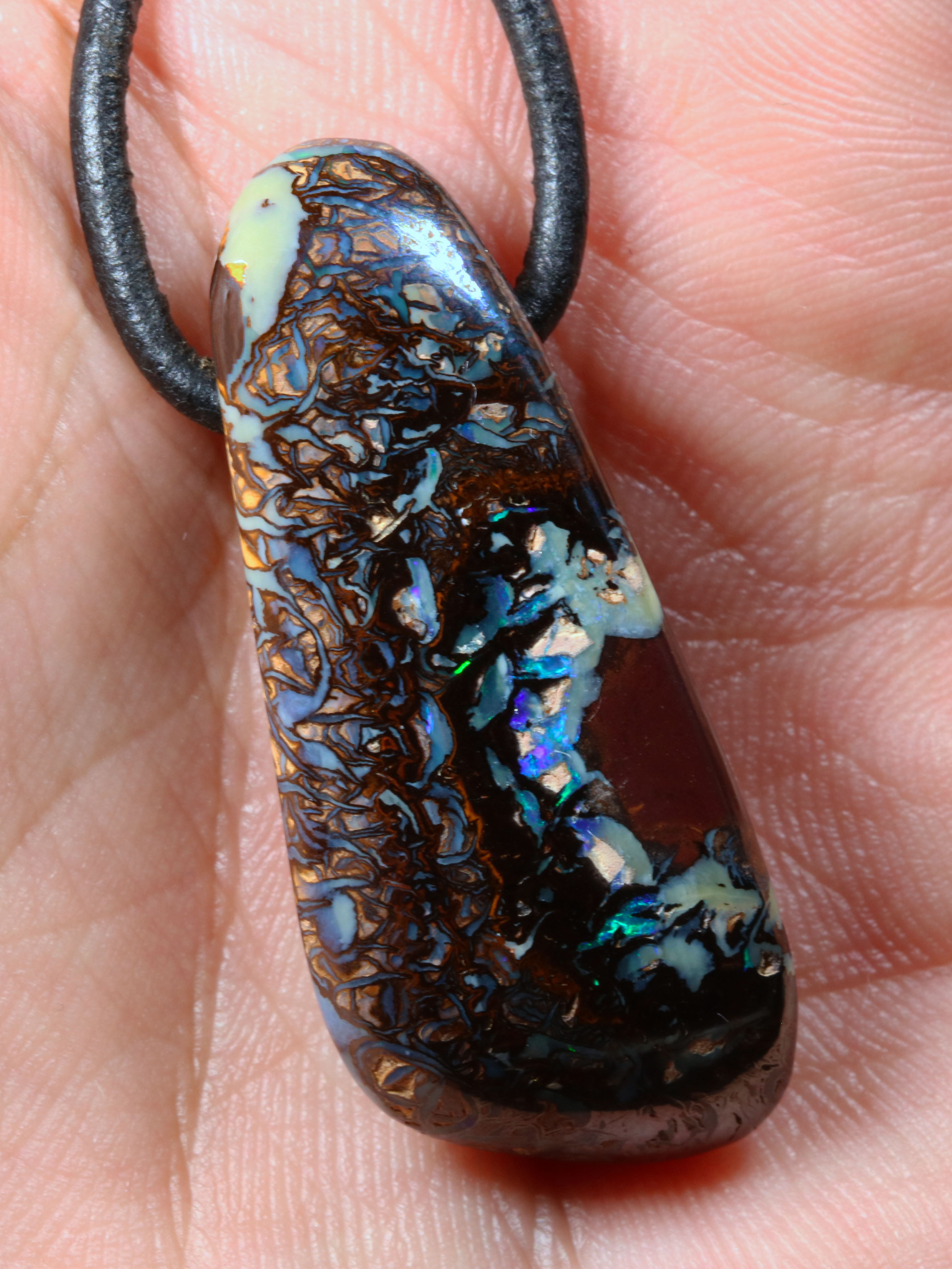Boulder Opal Anhänger 
