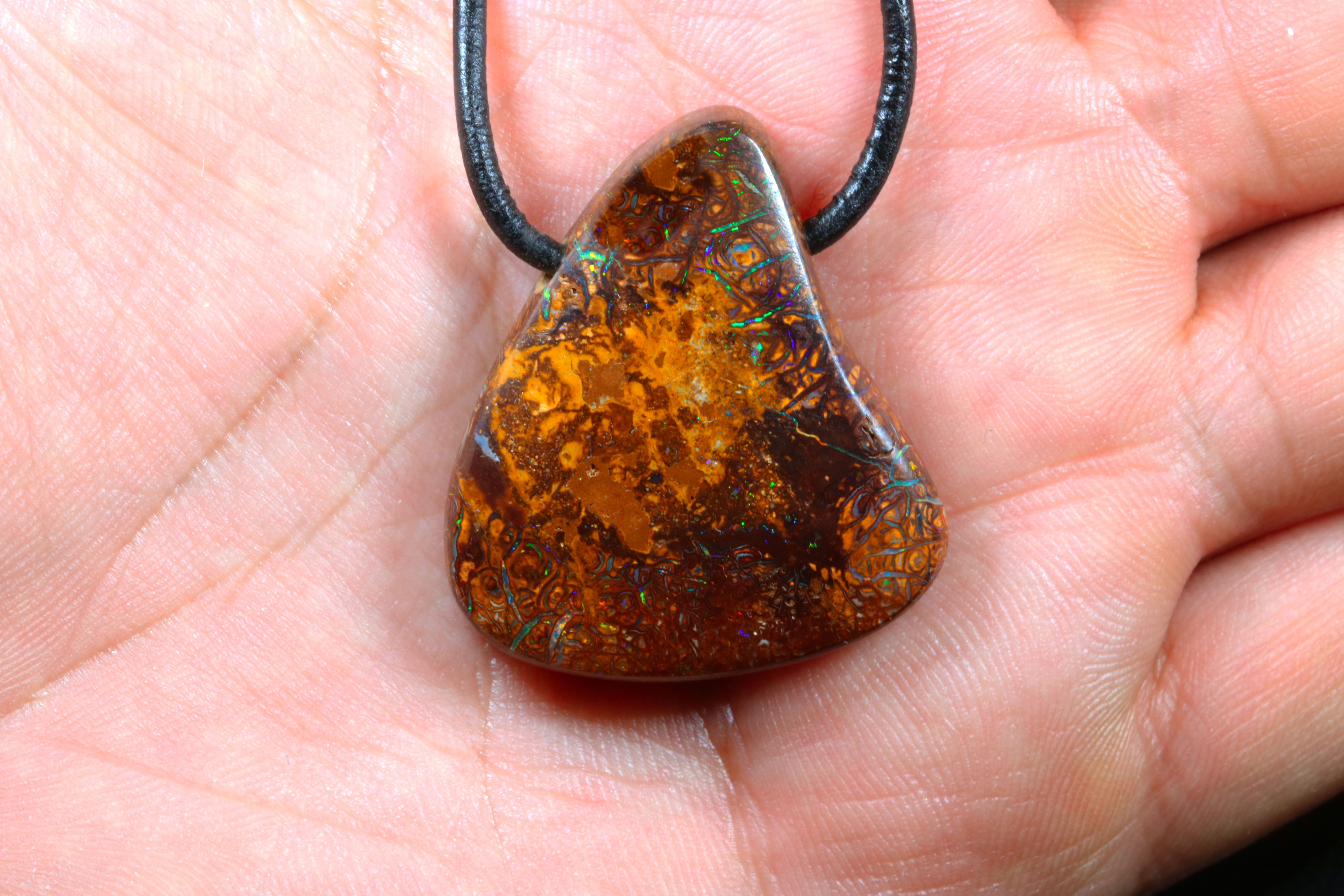 Boulder Opal Anhänger 