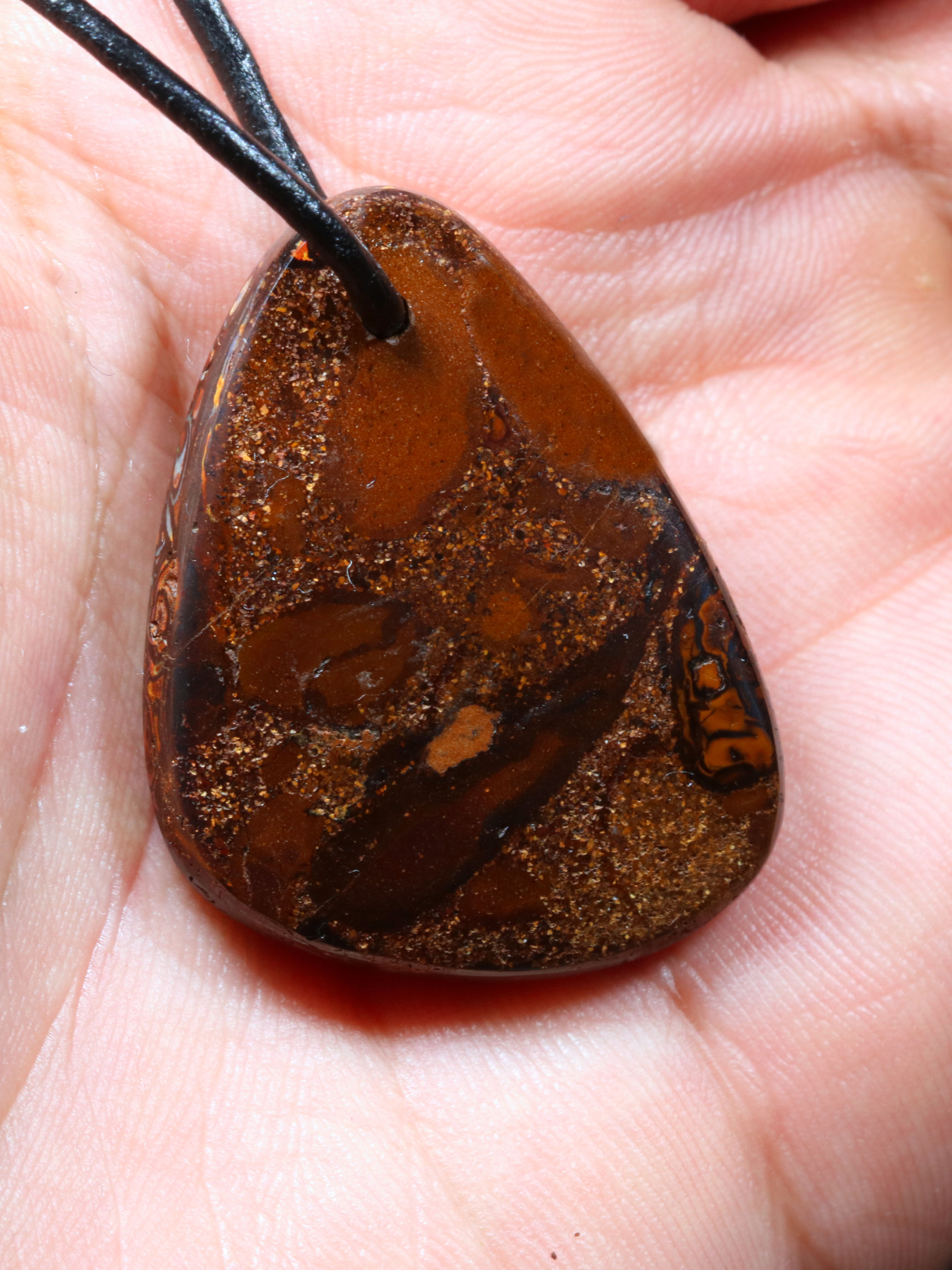 Boulder Opal Anhänger 