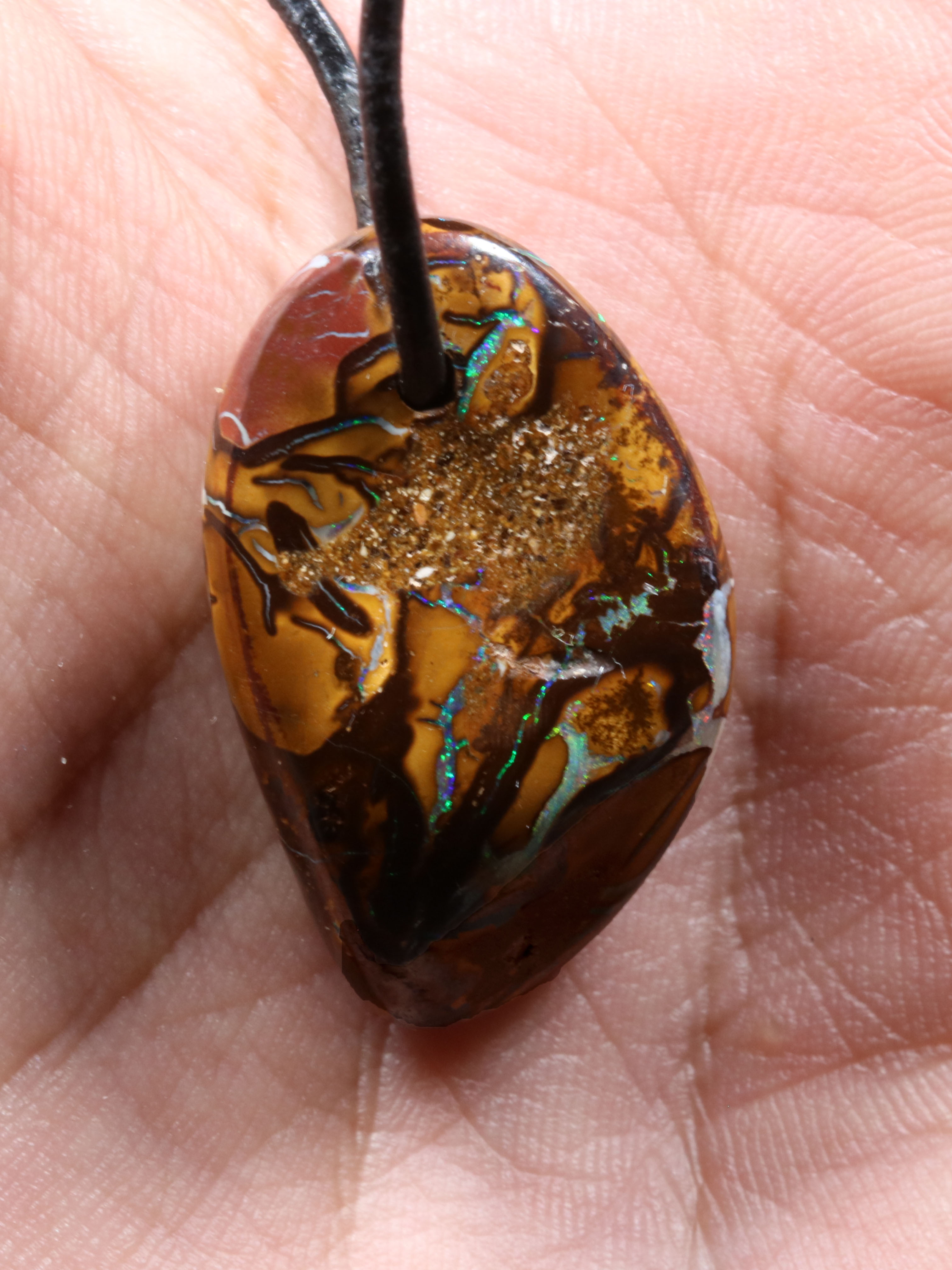 Boulder Opal Anhänger 