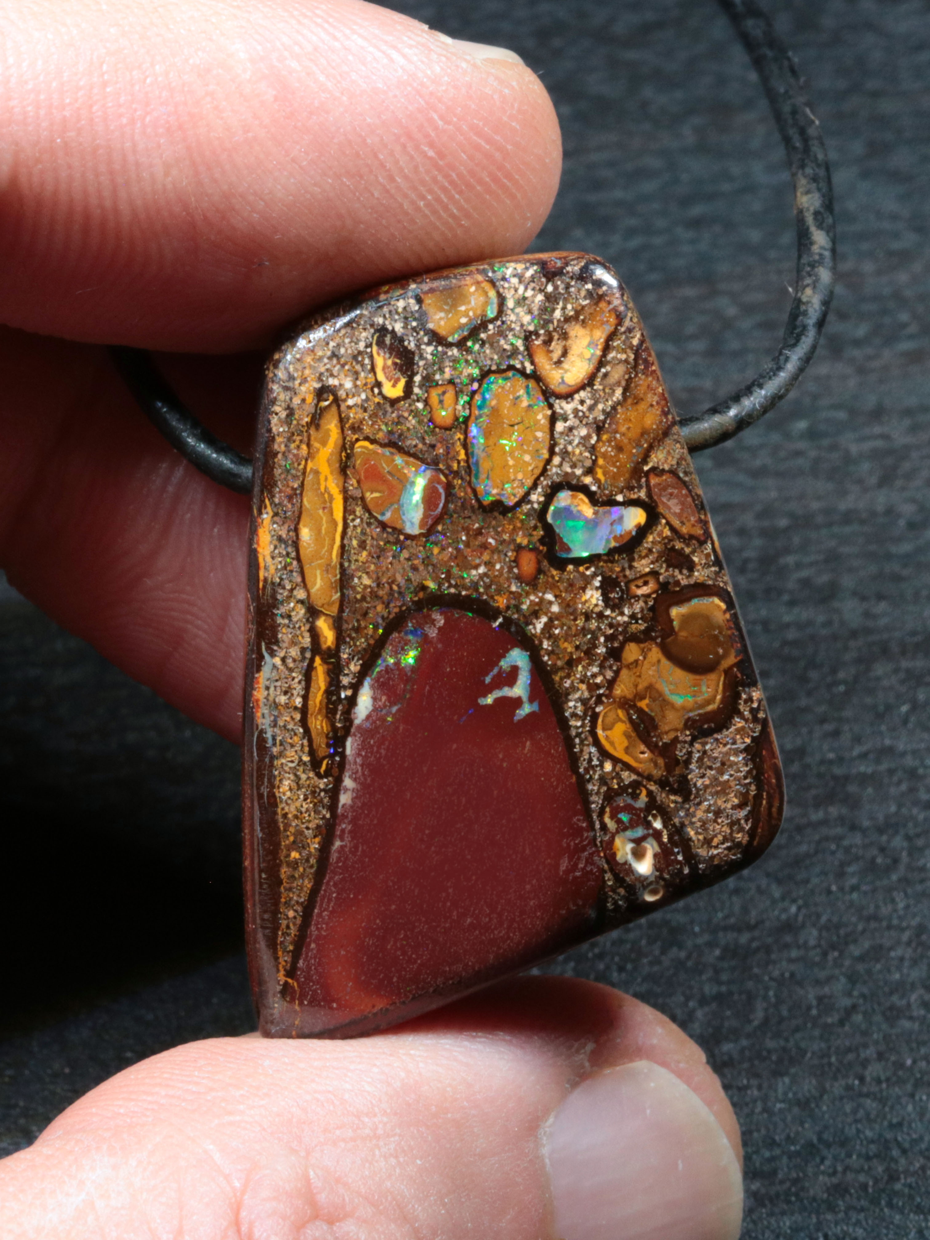 Boulder Opal Pendant