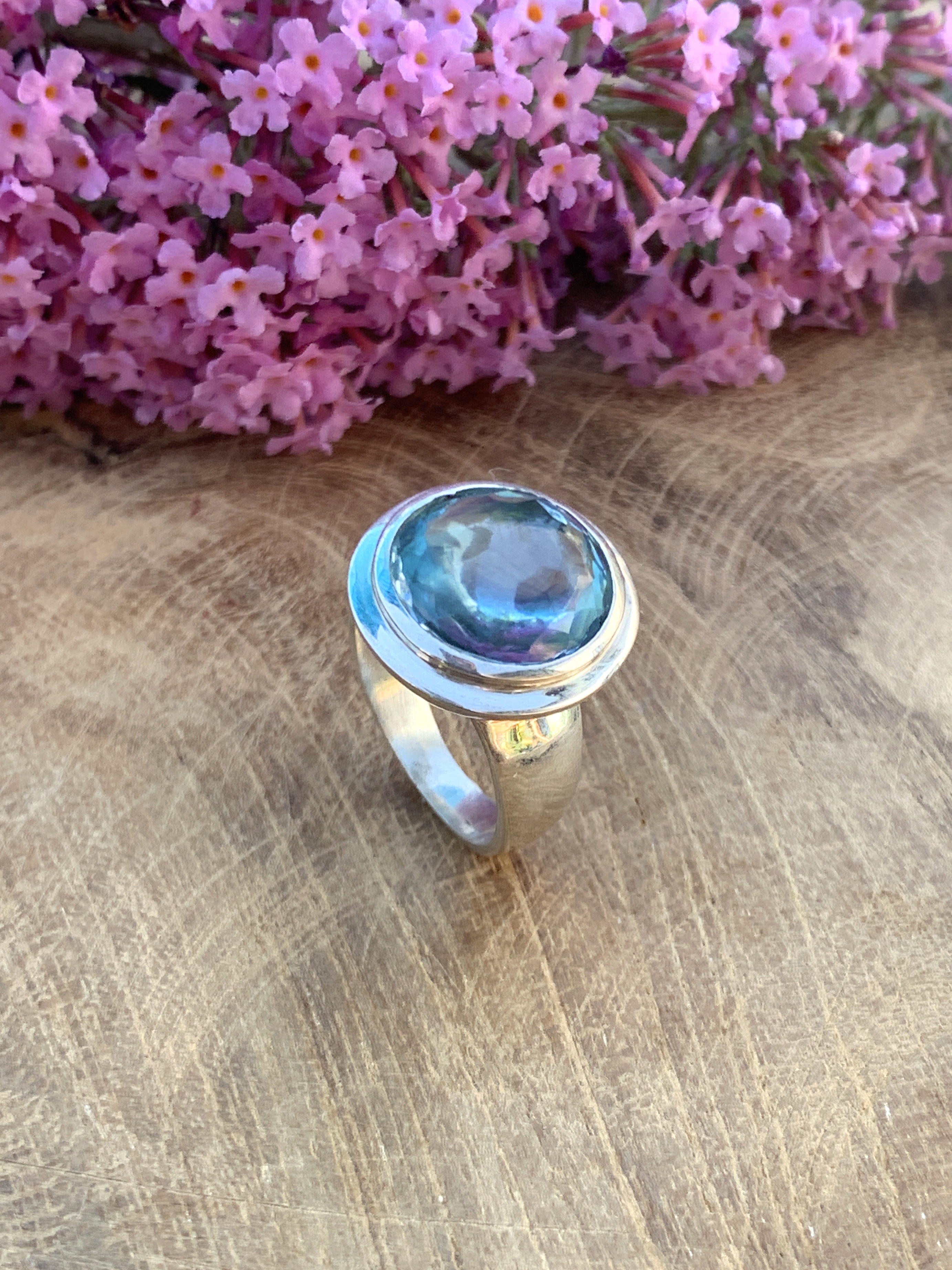 Blautopas Ring