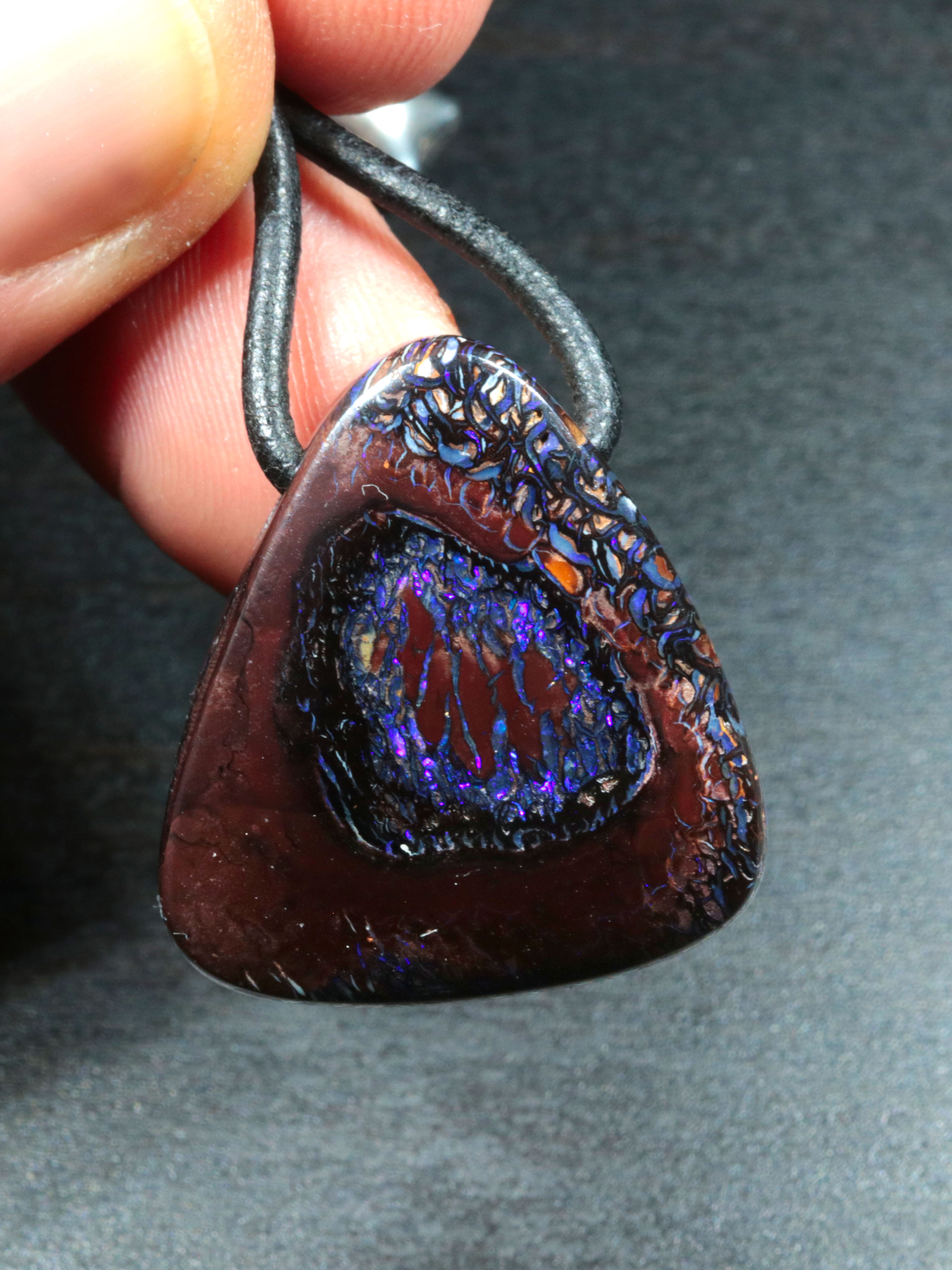 Boulder Opal Pendant