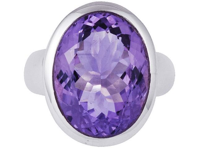 Amethyst Ring - 56