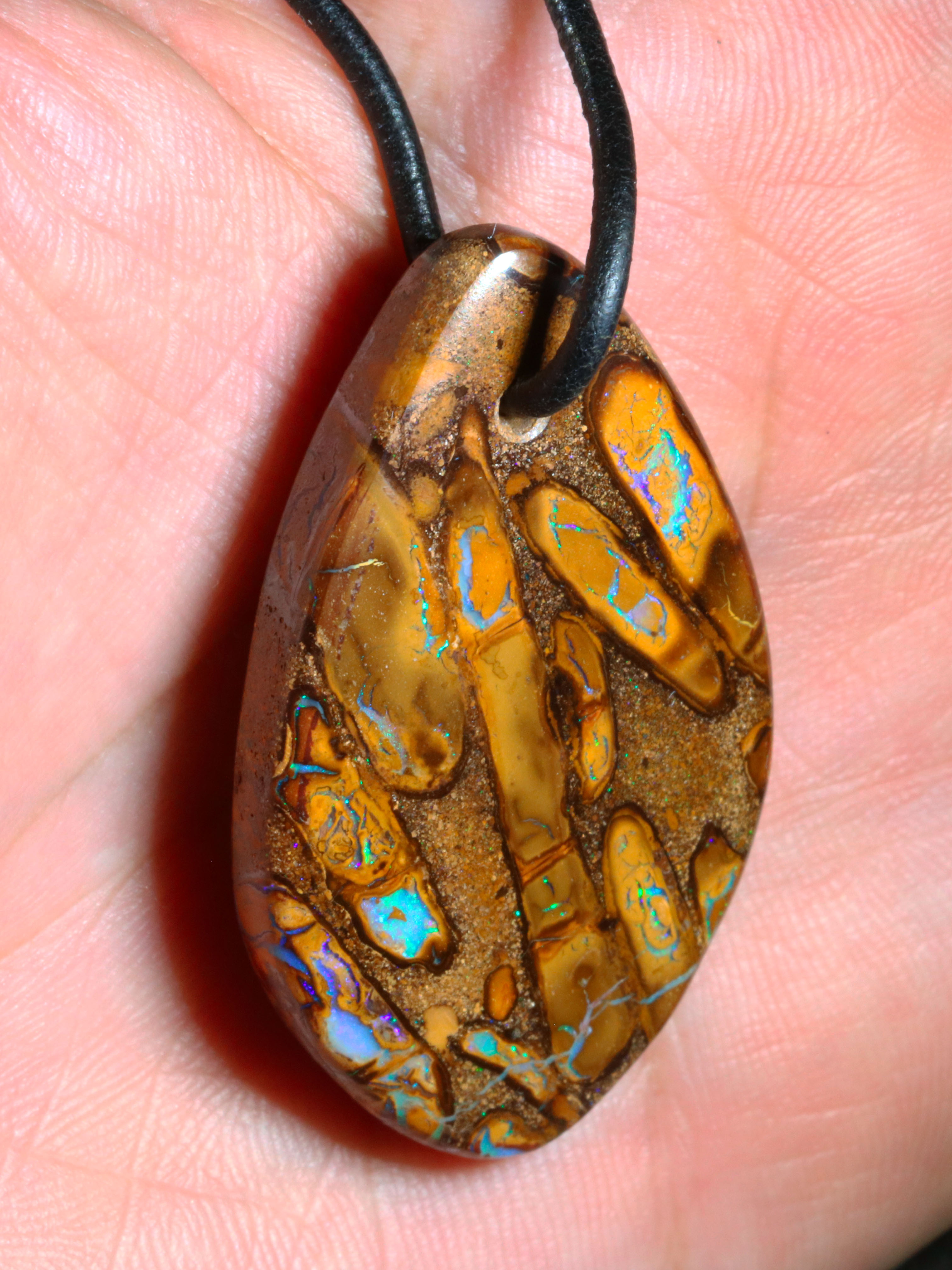 Boulder Opal Anhänger 