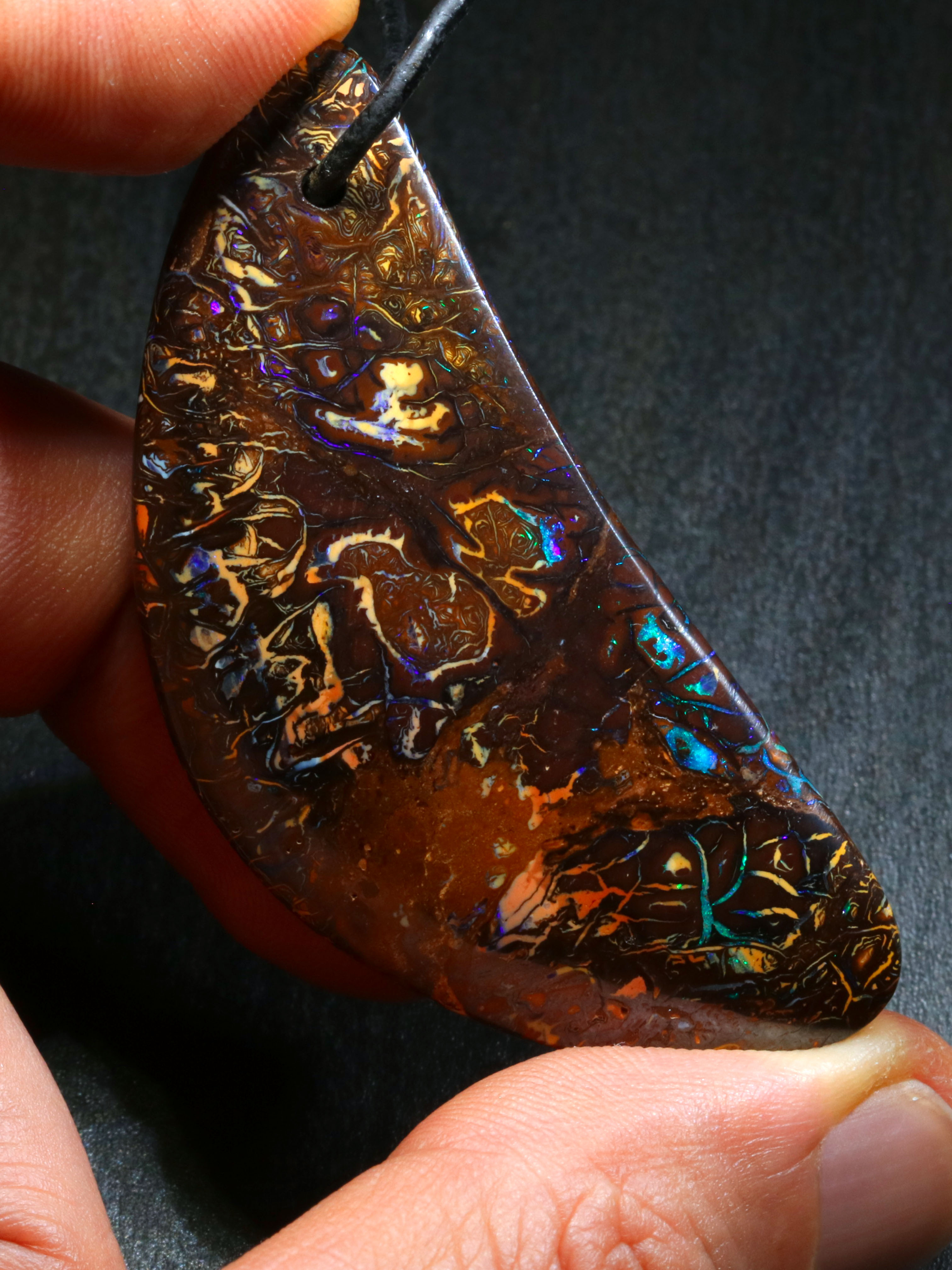 Boulder Opal Anhänger 