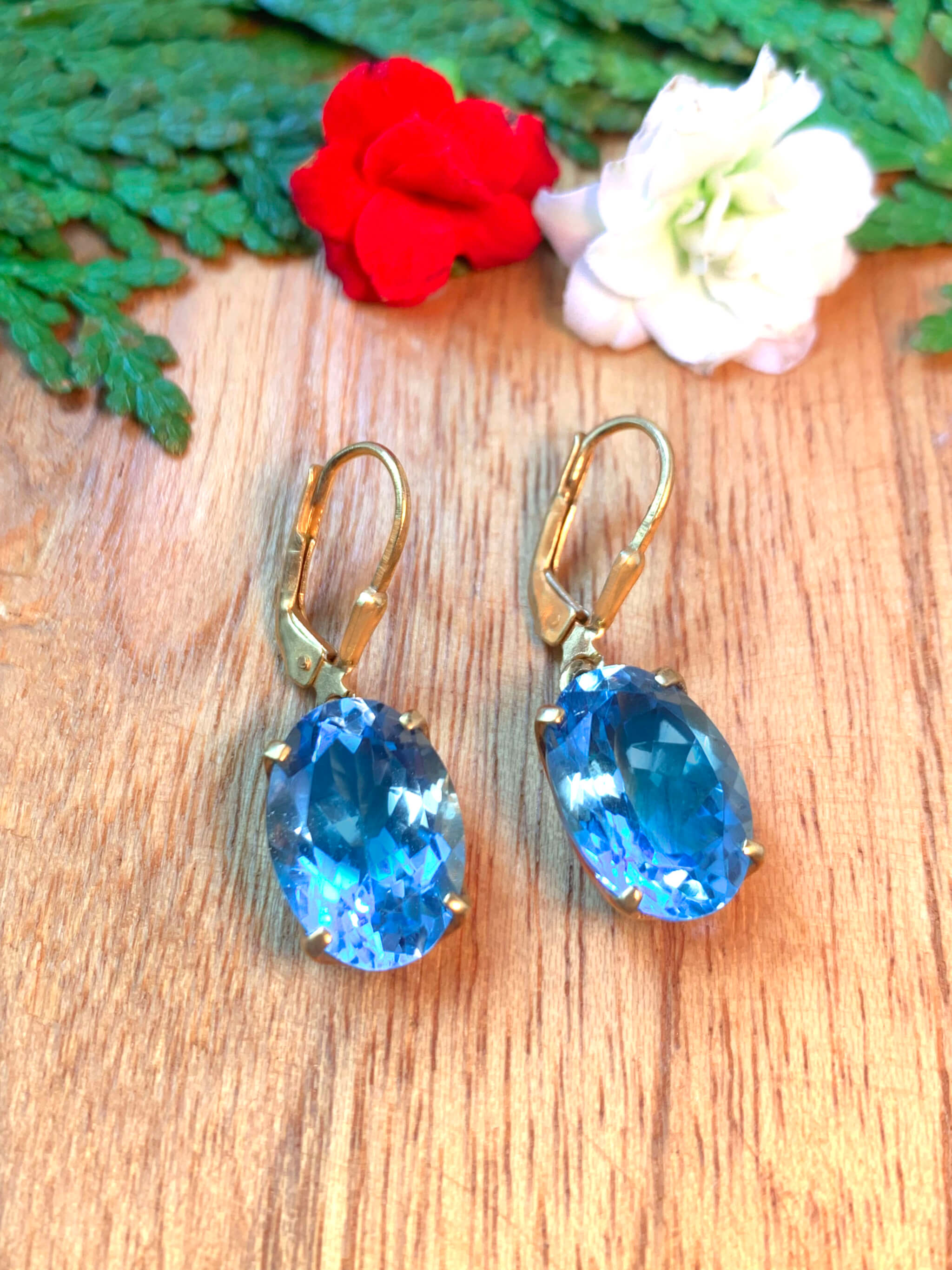blautopas-ohrhaenger-vergoldet-blue-topaz-earrings-gold-plated-ohr00940 Blautopas Ohrhänger - vergoldet