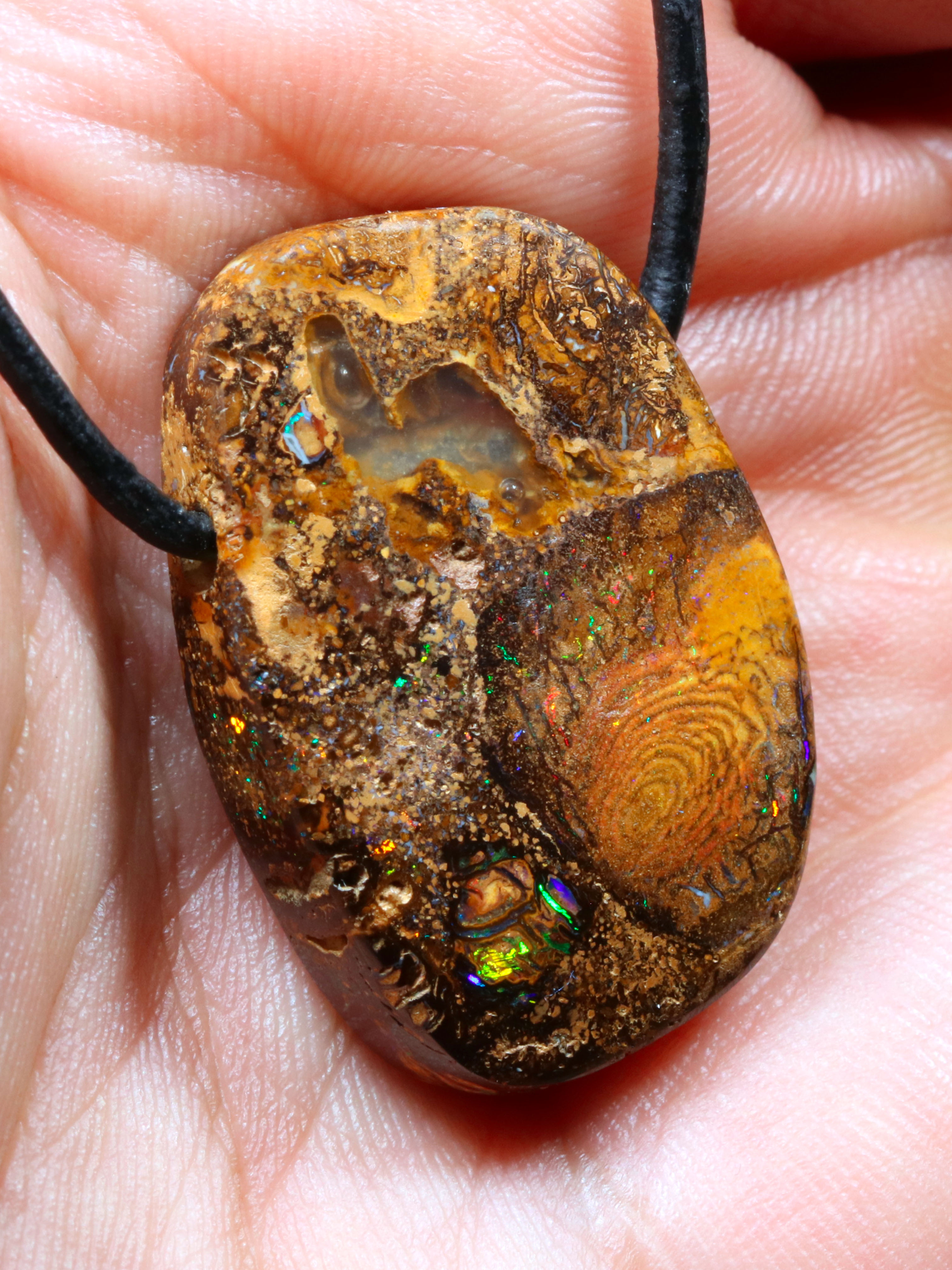 Boulder Opal Anhänger 