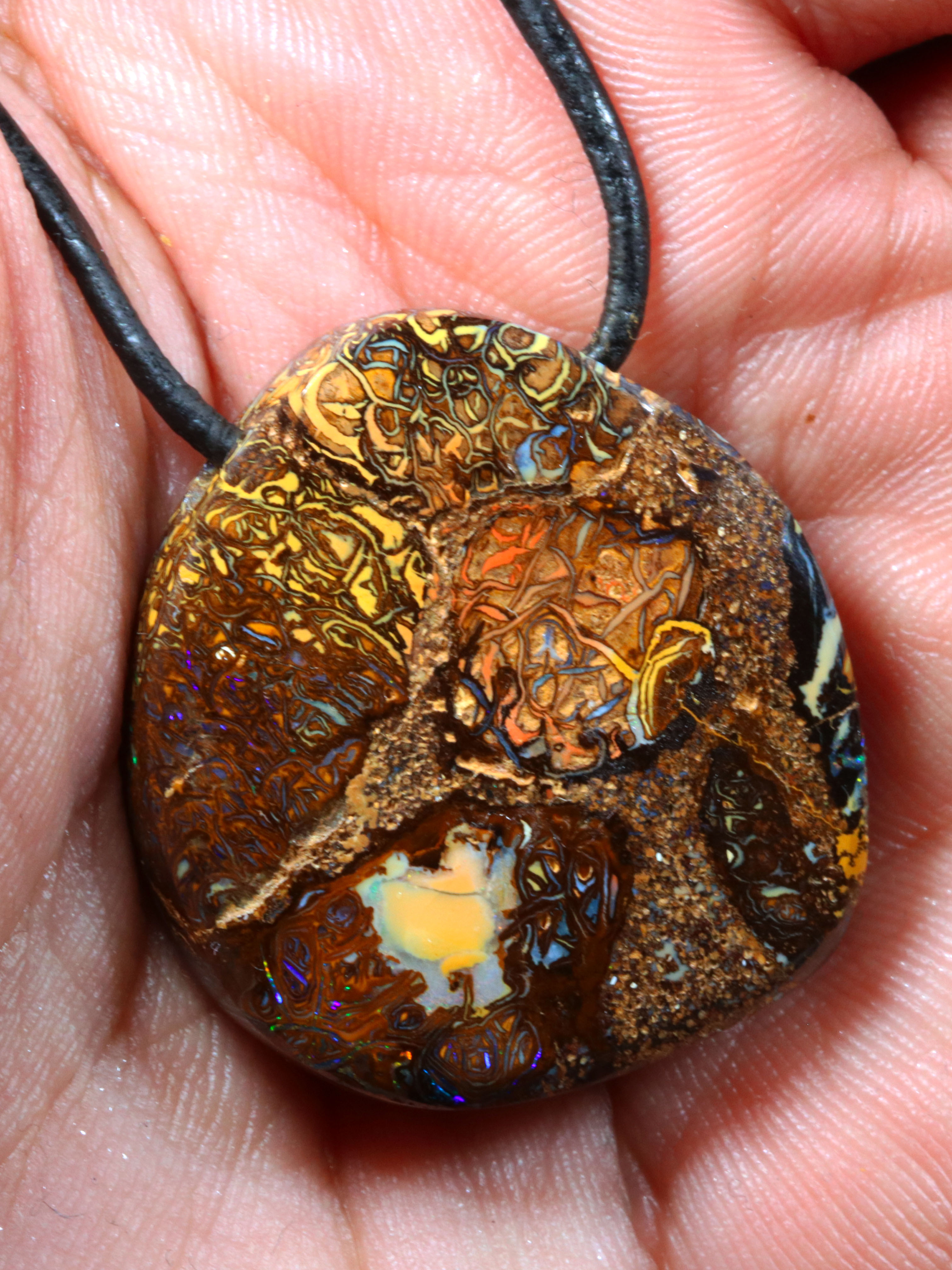 Boulder Opal Anhänger 