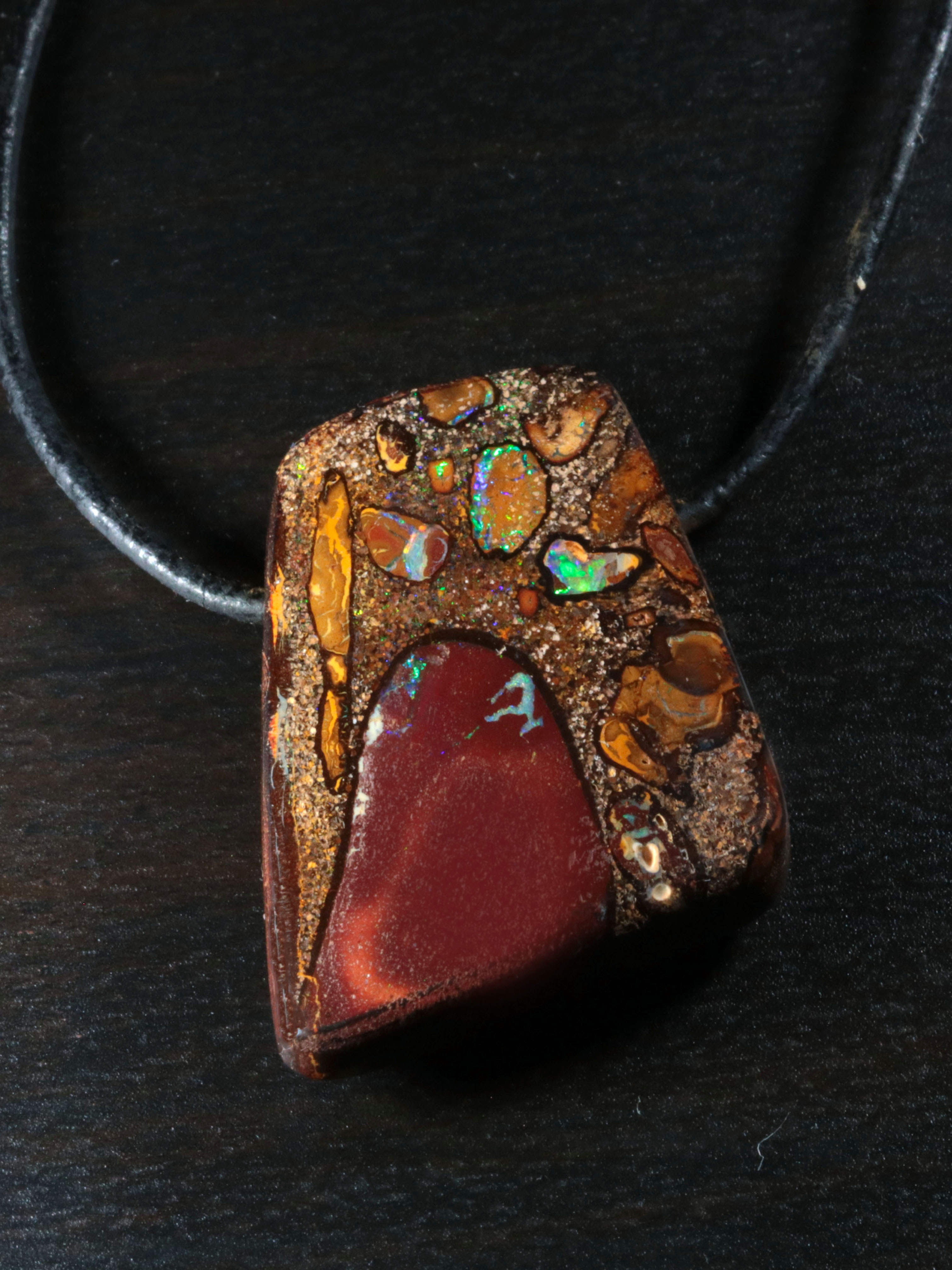Boulder Opal Anhänger 