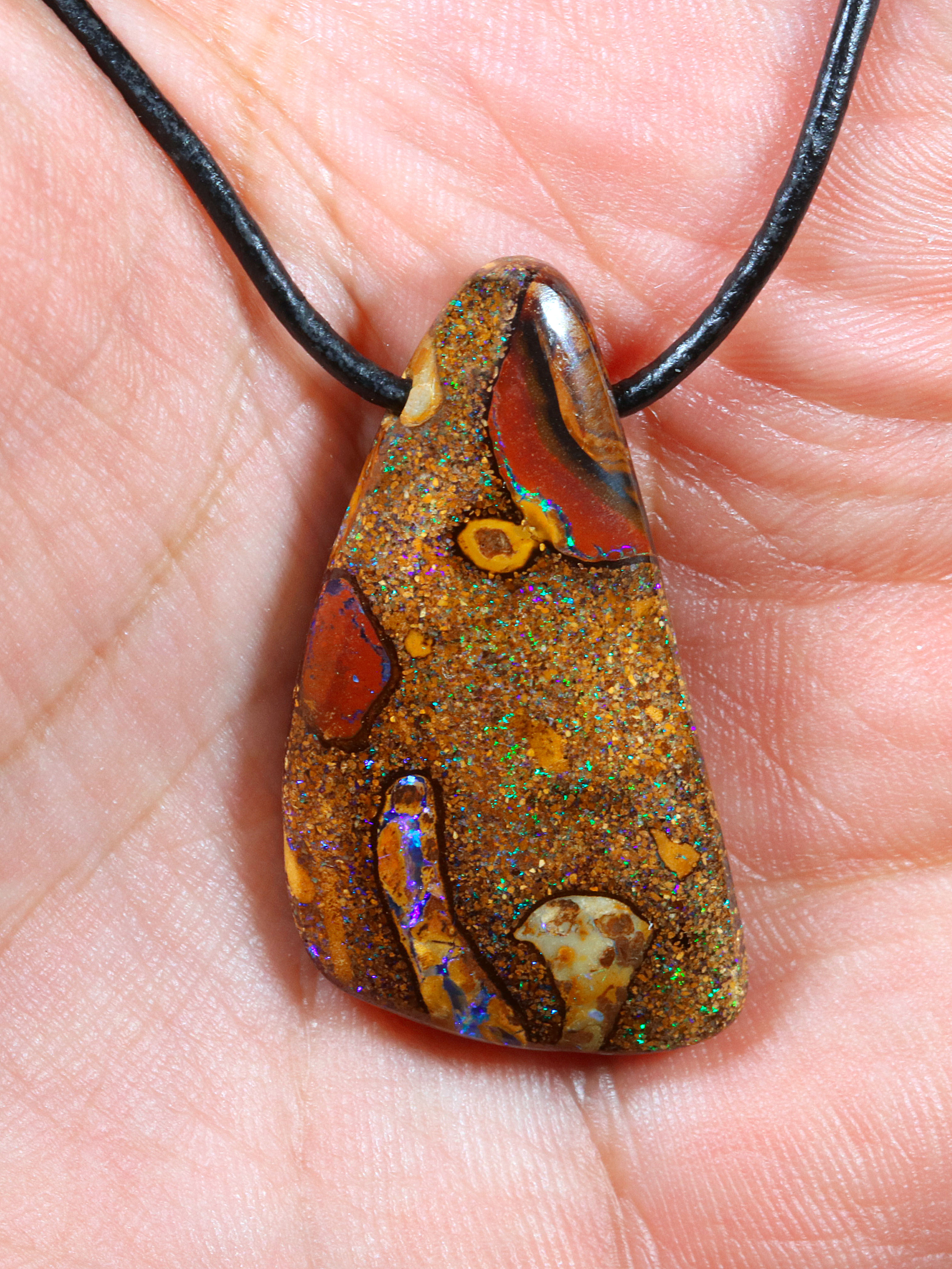 Boulder Opal Anhänger 