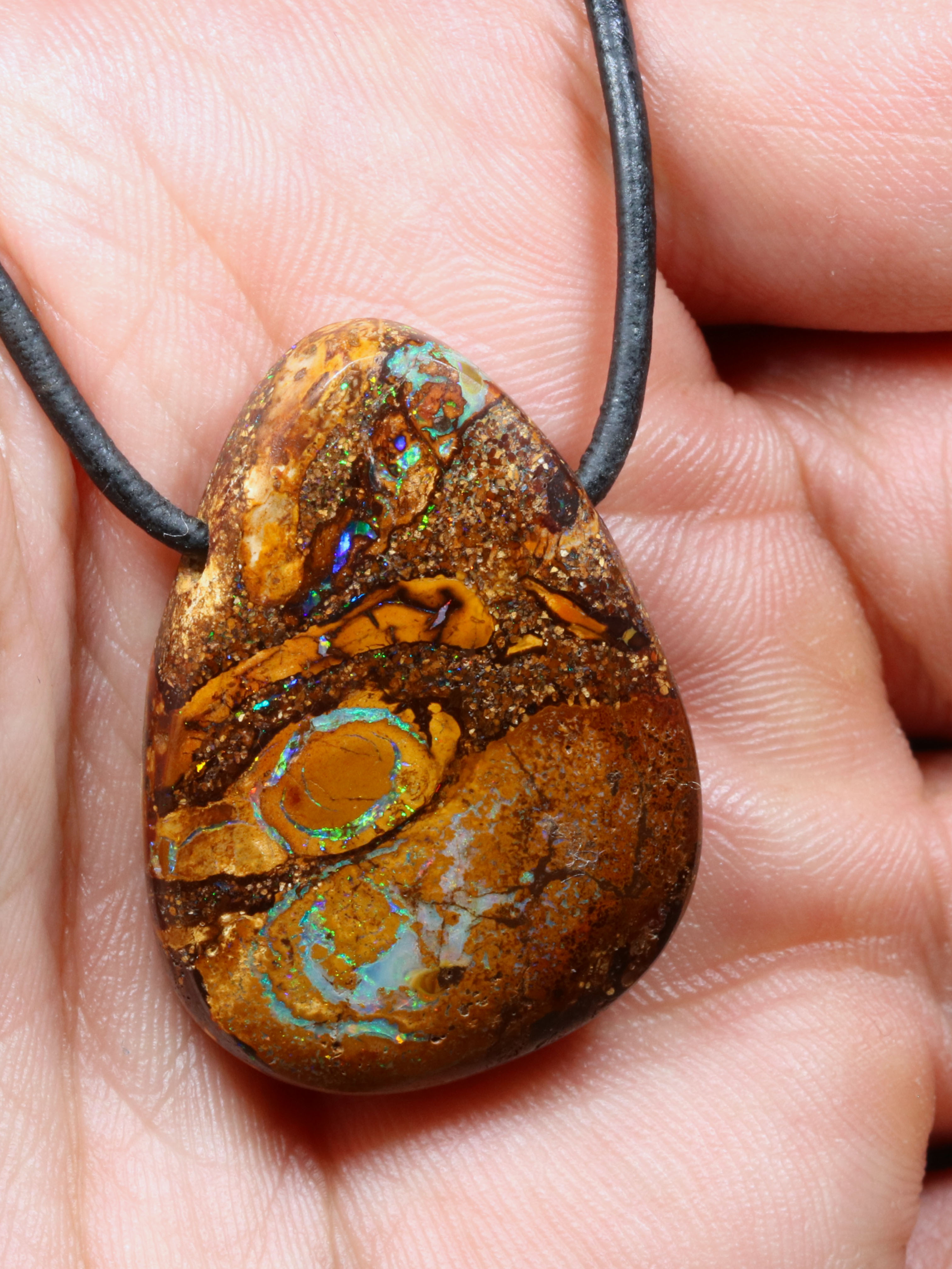 Boulder Opal Anhänger 