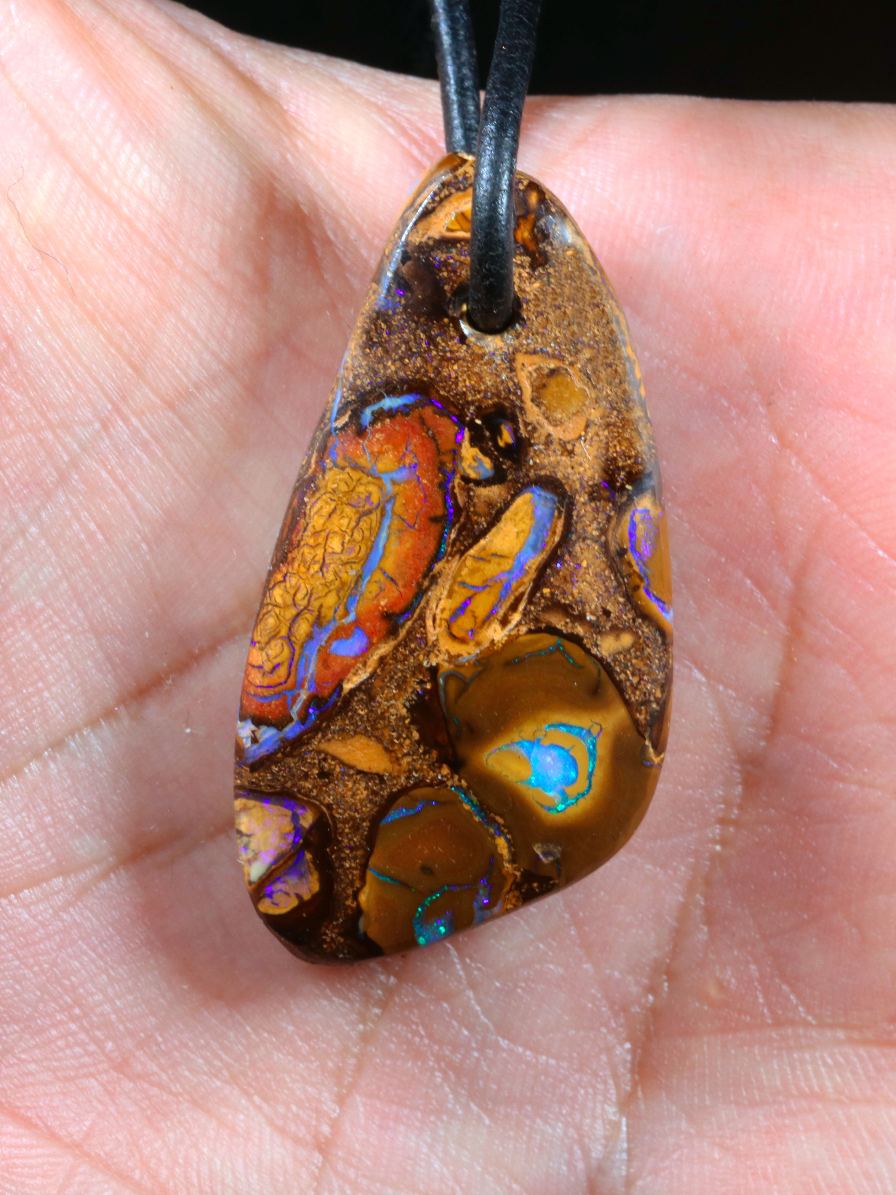 Boulder Opal Anhänger 
