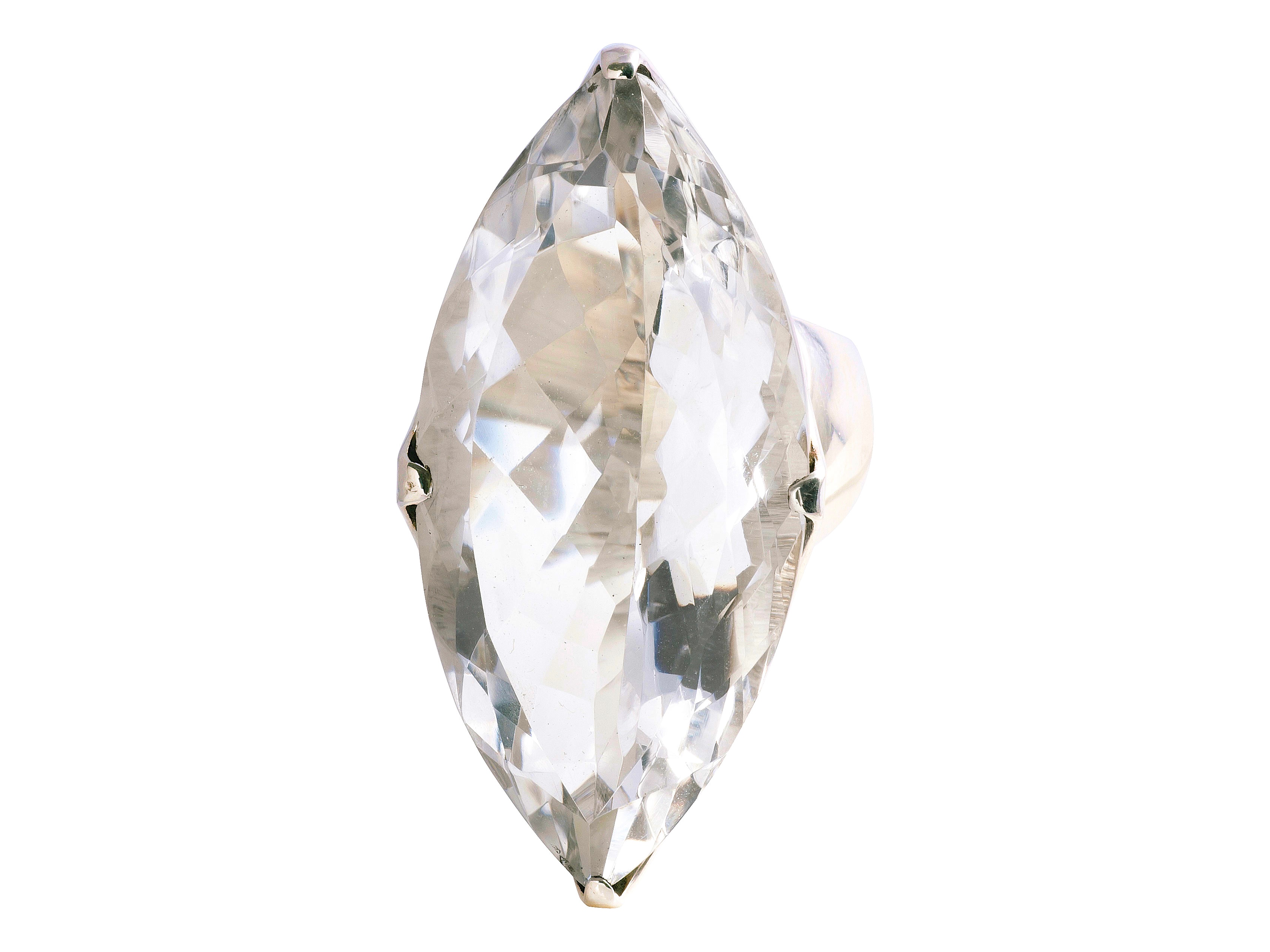 Bergkristall Ring - 50
