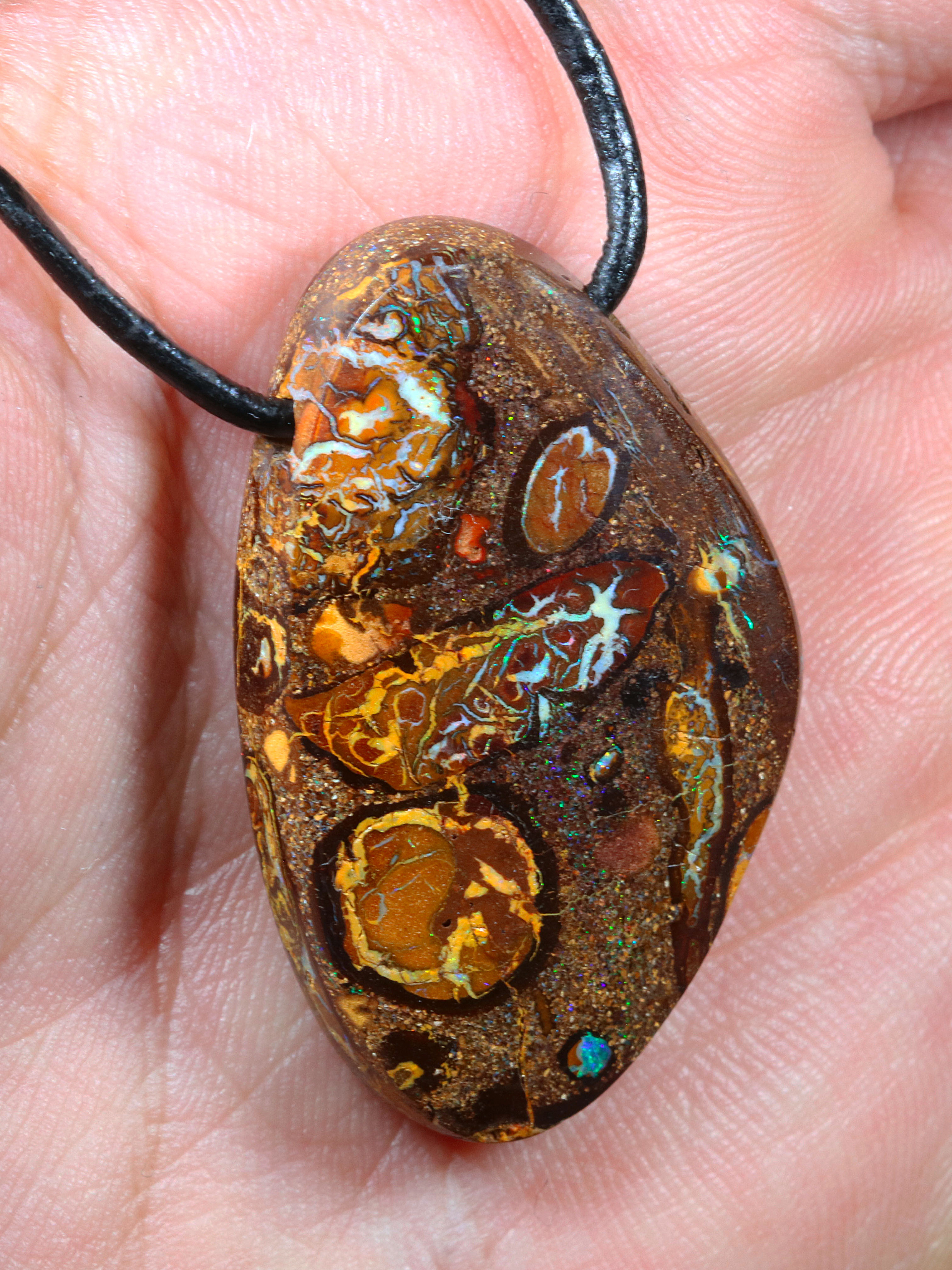 Boulder Opal Anhänger 