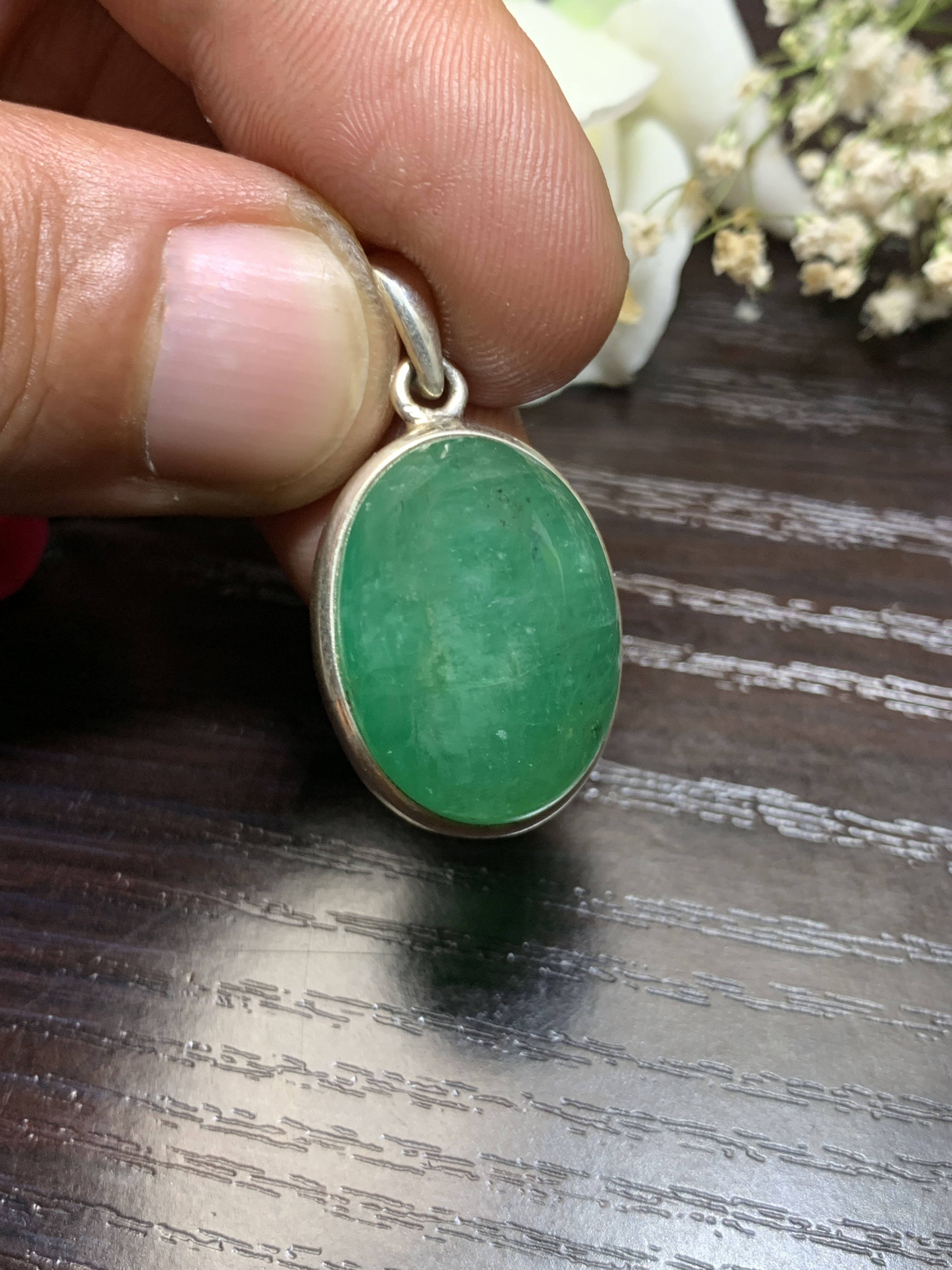 Emerald Pendant - TOP - Colombia