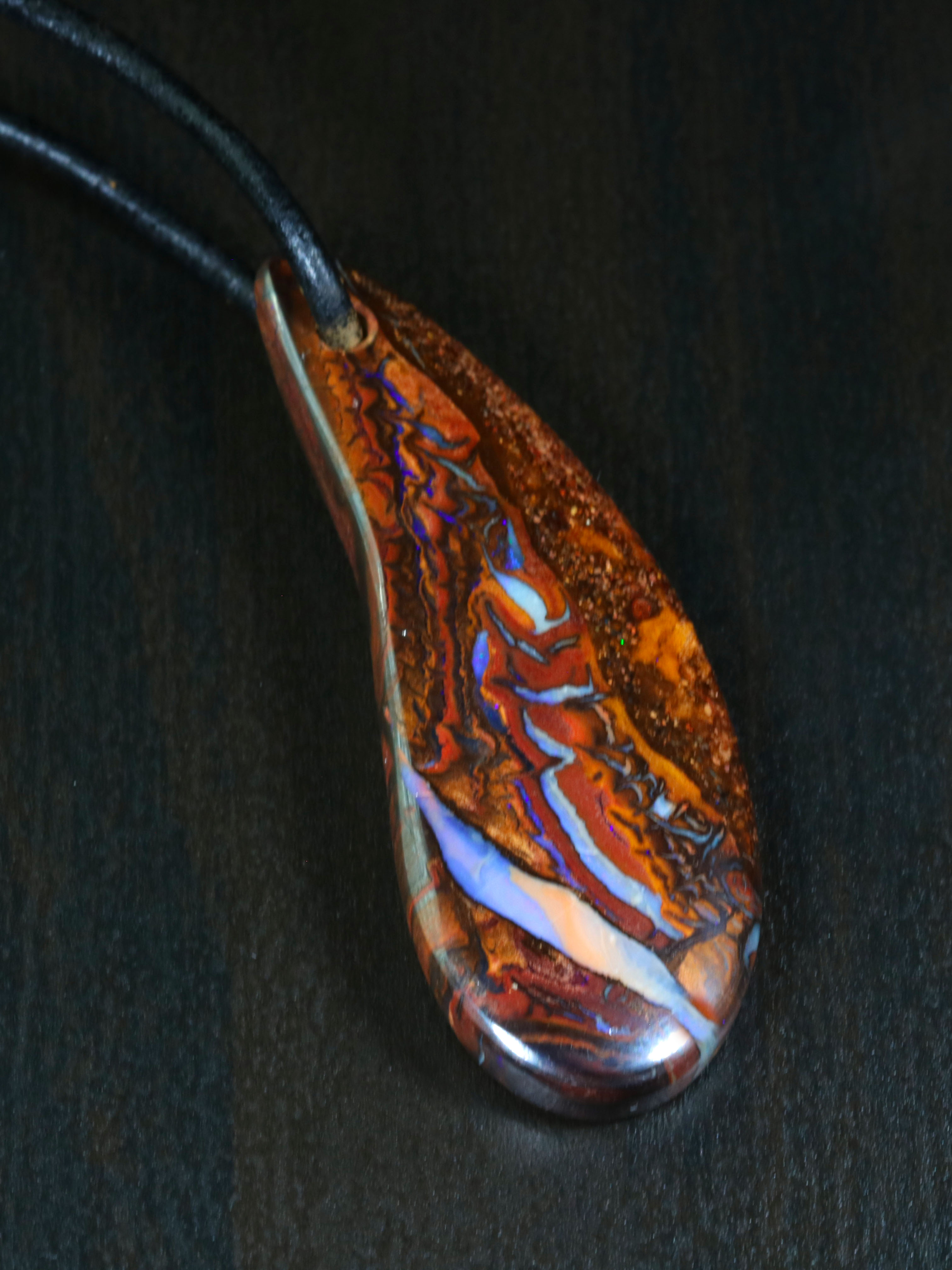 Boulder Opal Anhänger 
