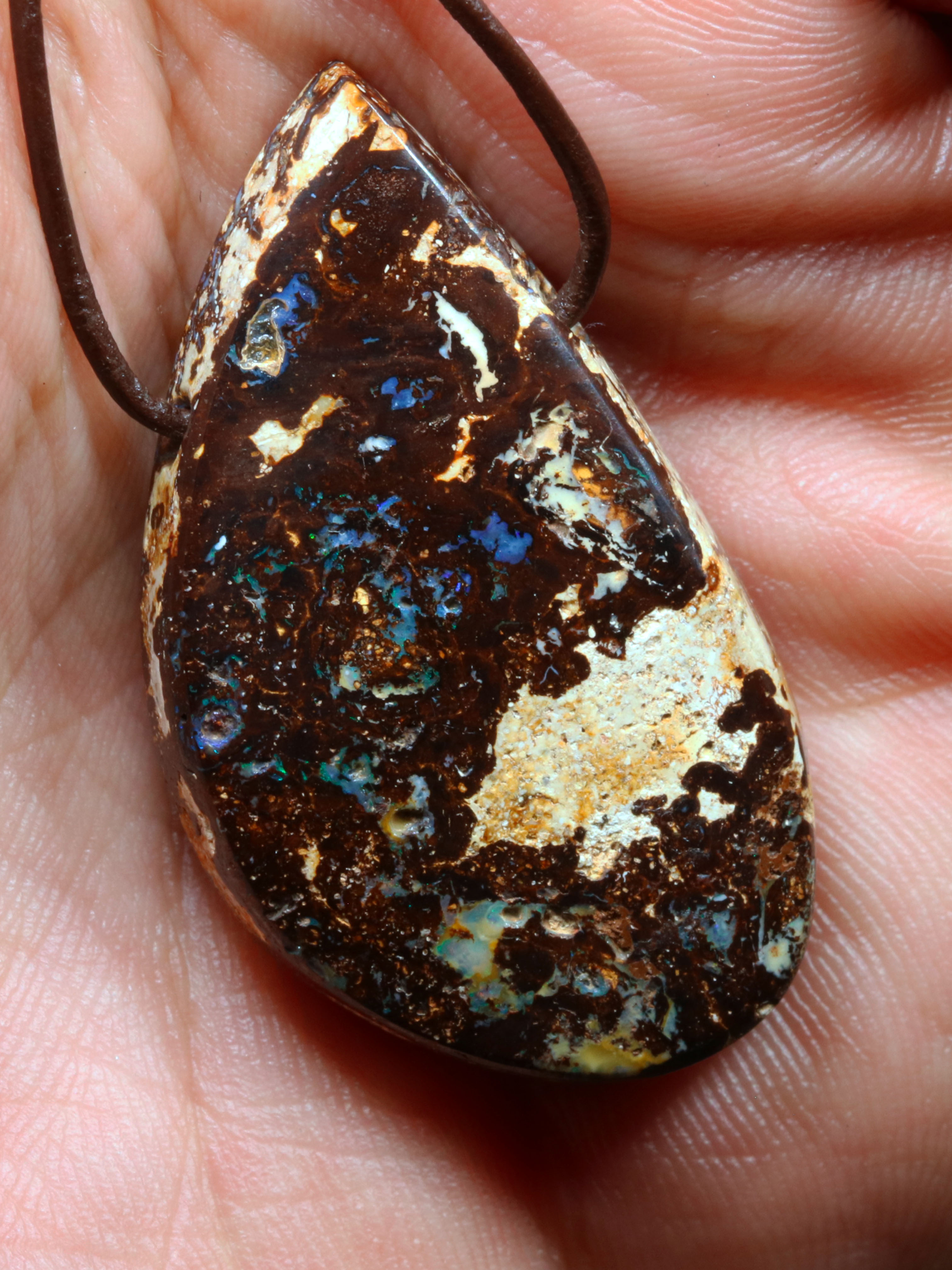 Boulder Opal Anhänger 