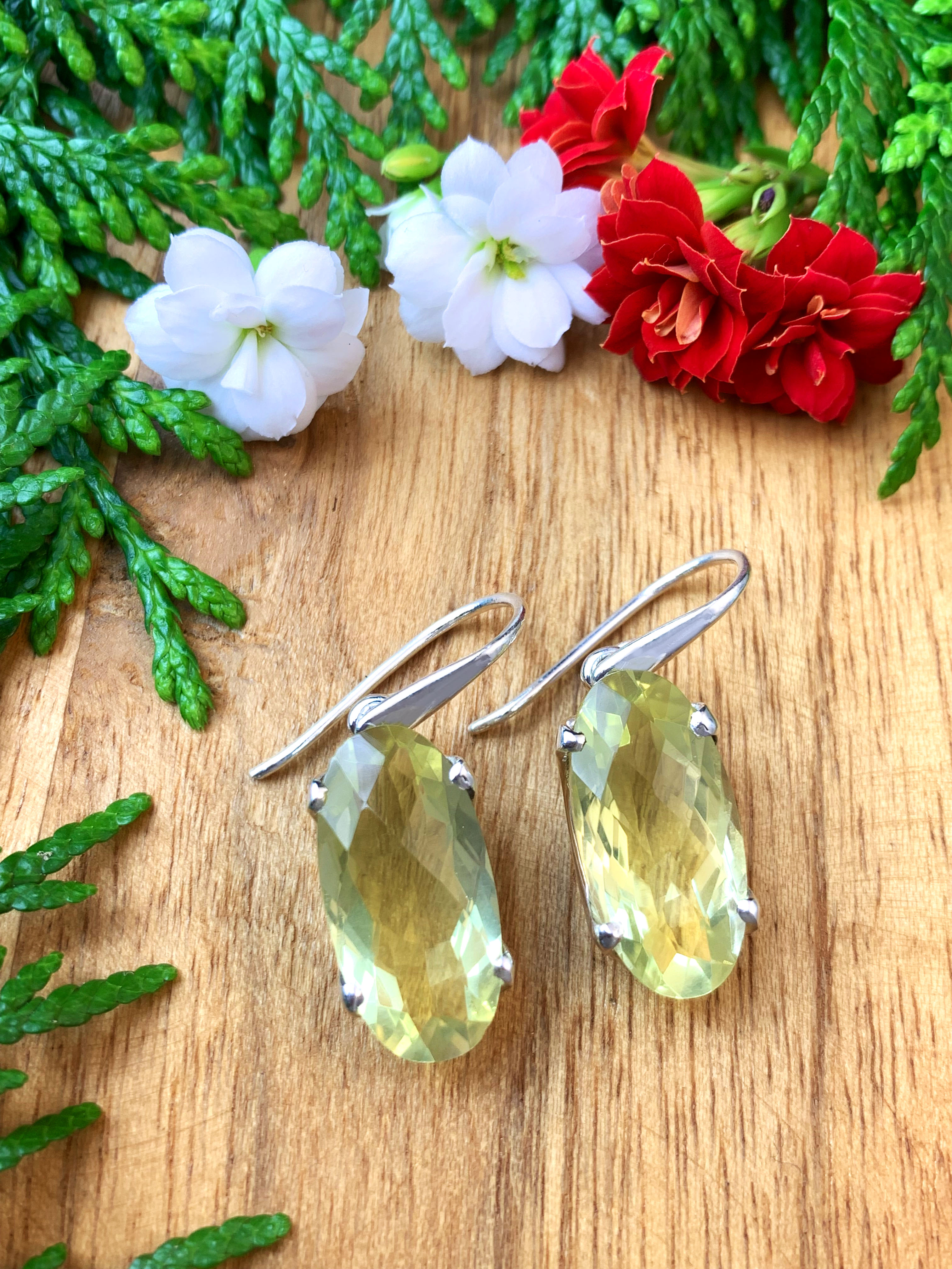 lemonquarz-ohrhaenger-lemon-quartz-earrings-ohr00735 Lemonquarz Ohrhänger