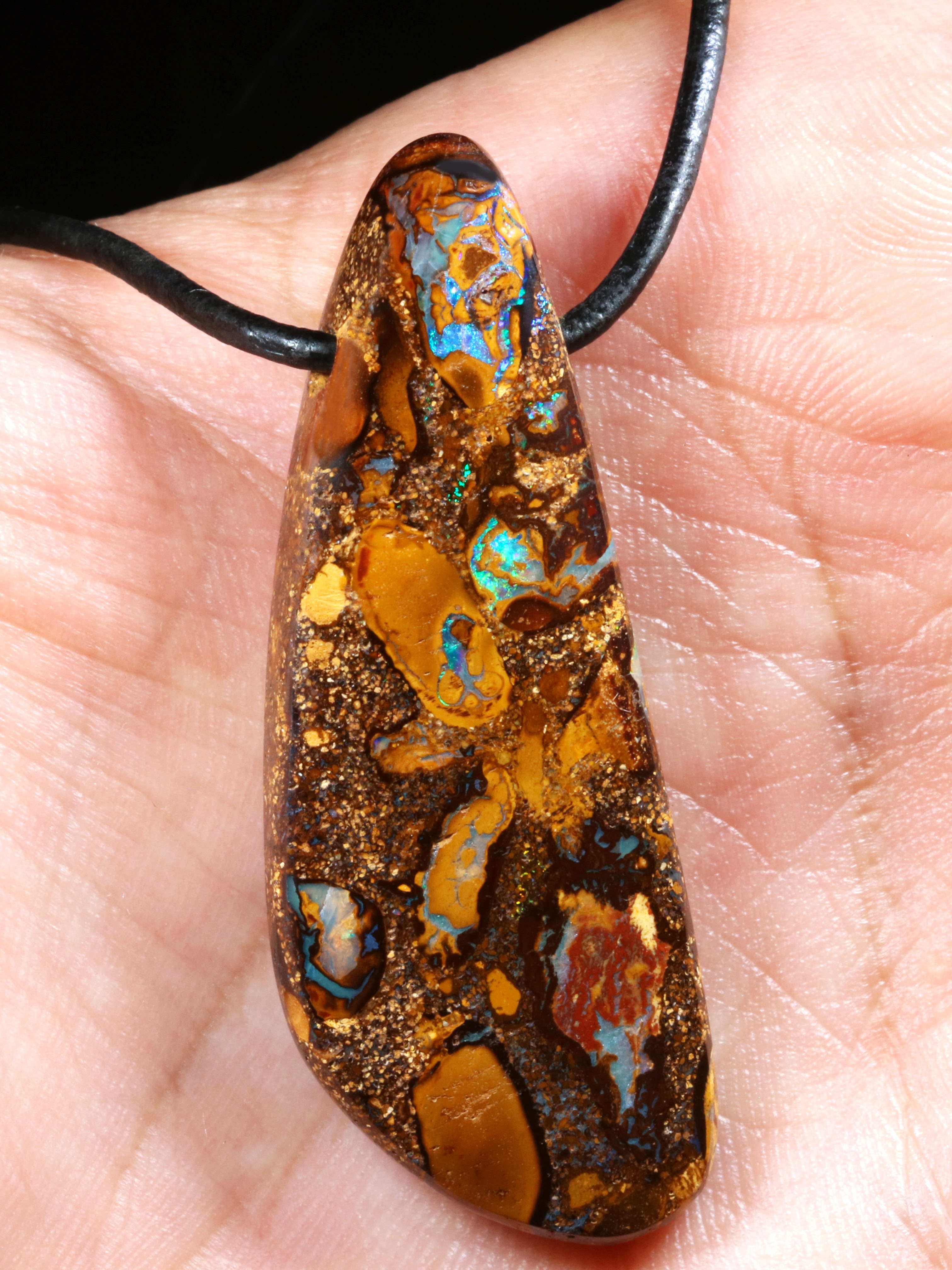 Boulder Opal Anhänger 