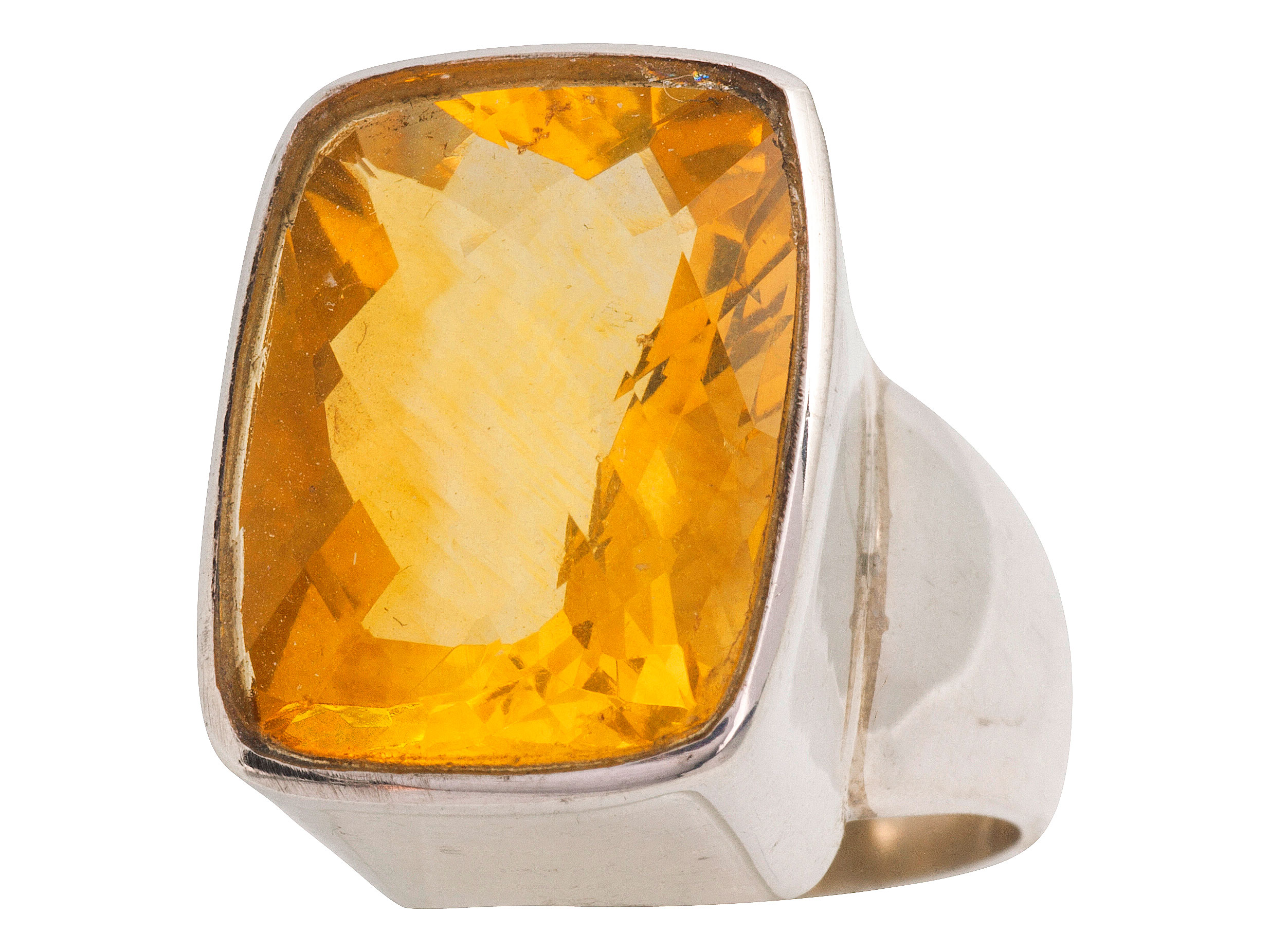 3488-citrin-ring-citrine Gelber Fluorit Ring