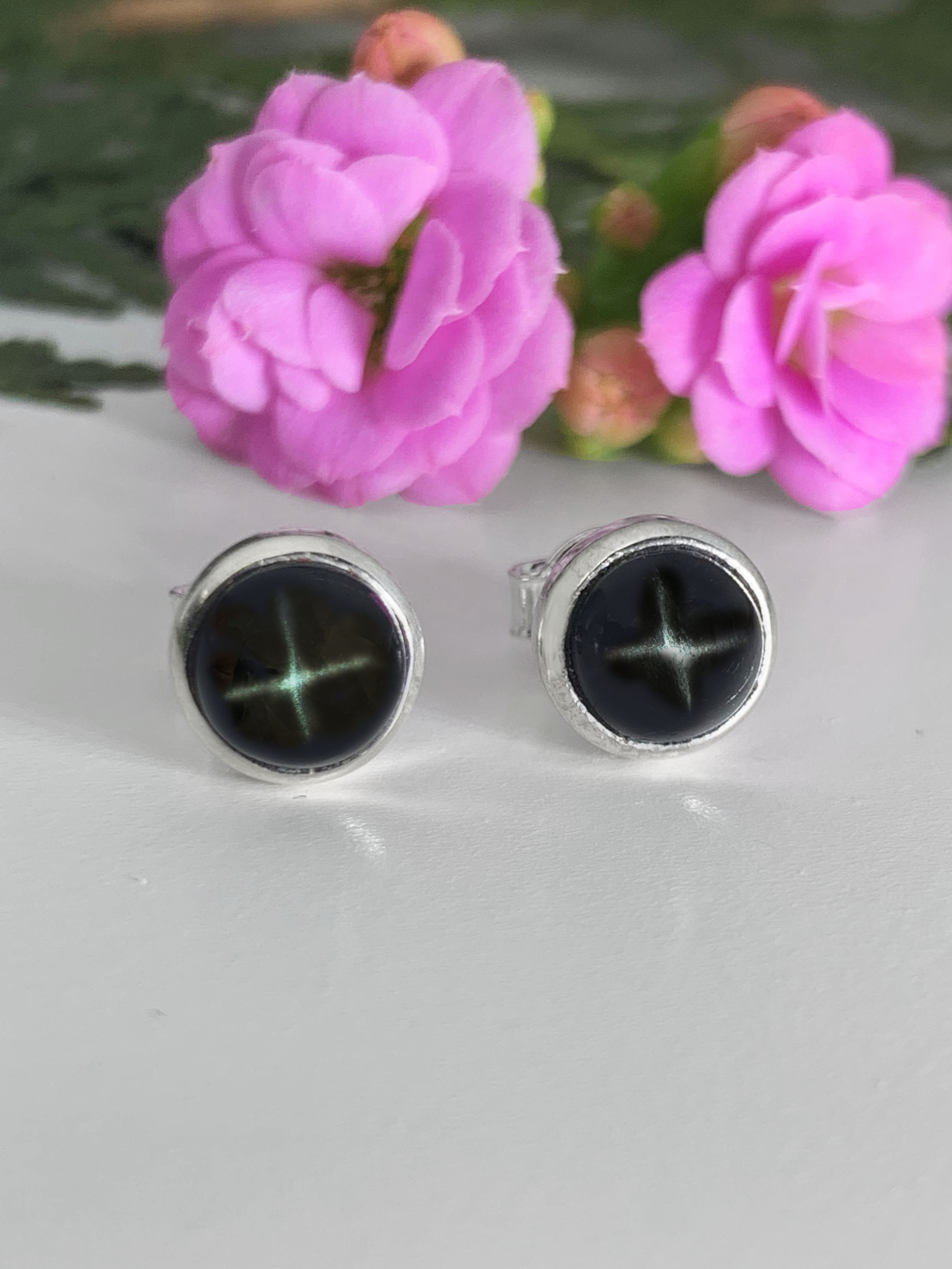 sterndiopsid-ohrstecker-black-star-studs-ohr00923 Sterndiopsid Ohrstecker - TOP