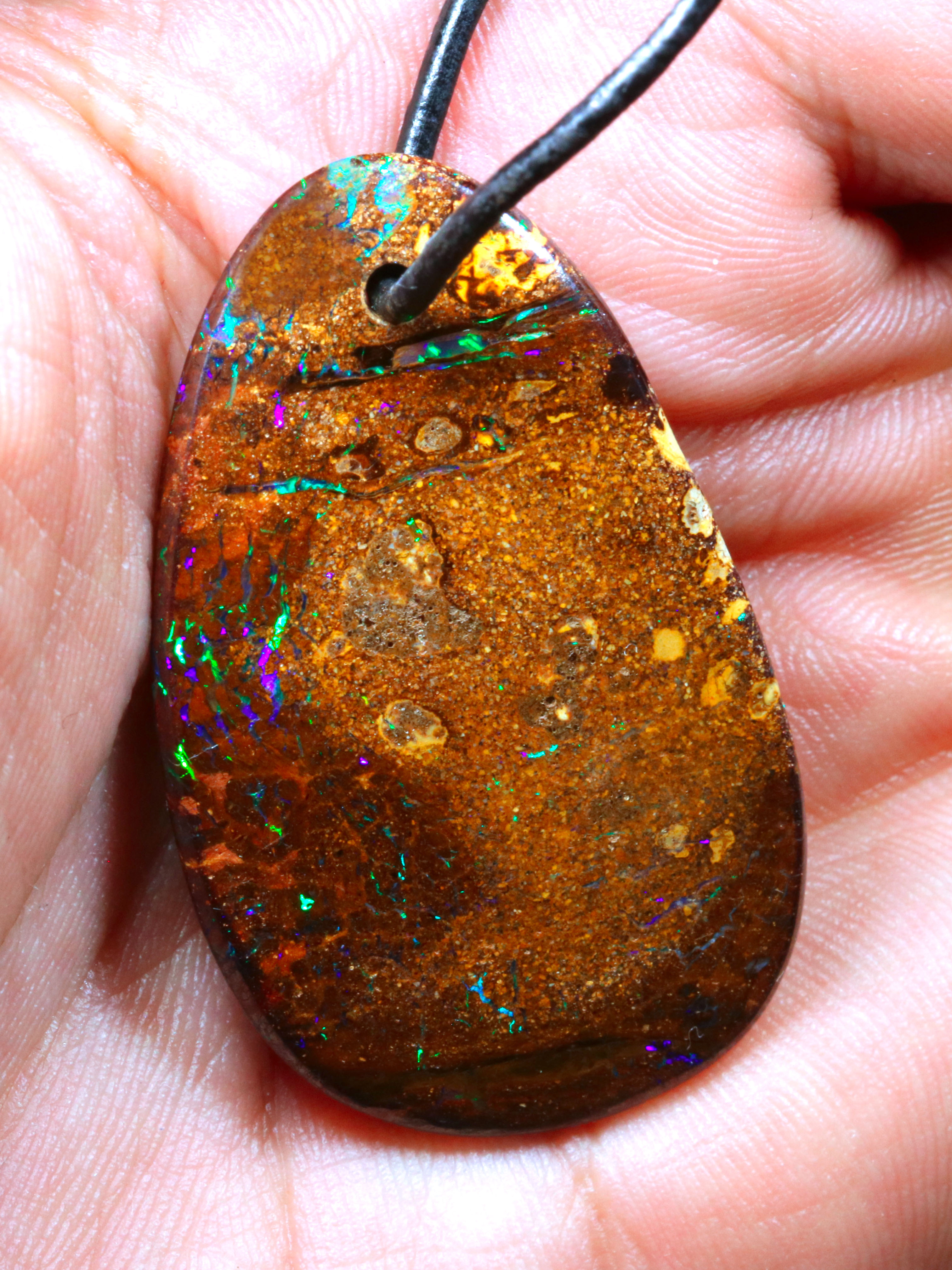 Boulder Opal Anhänger 