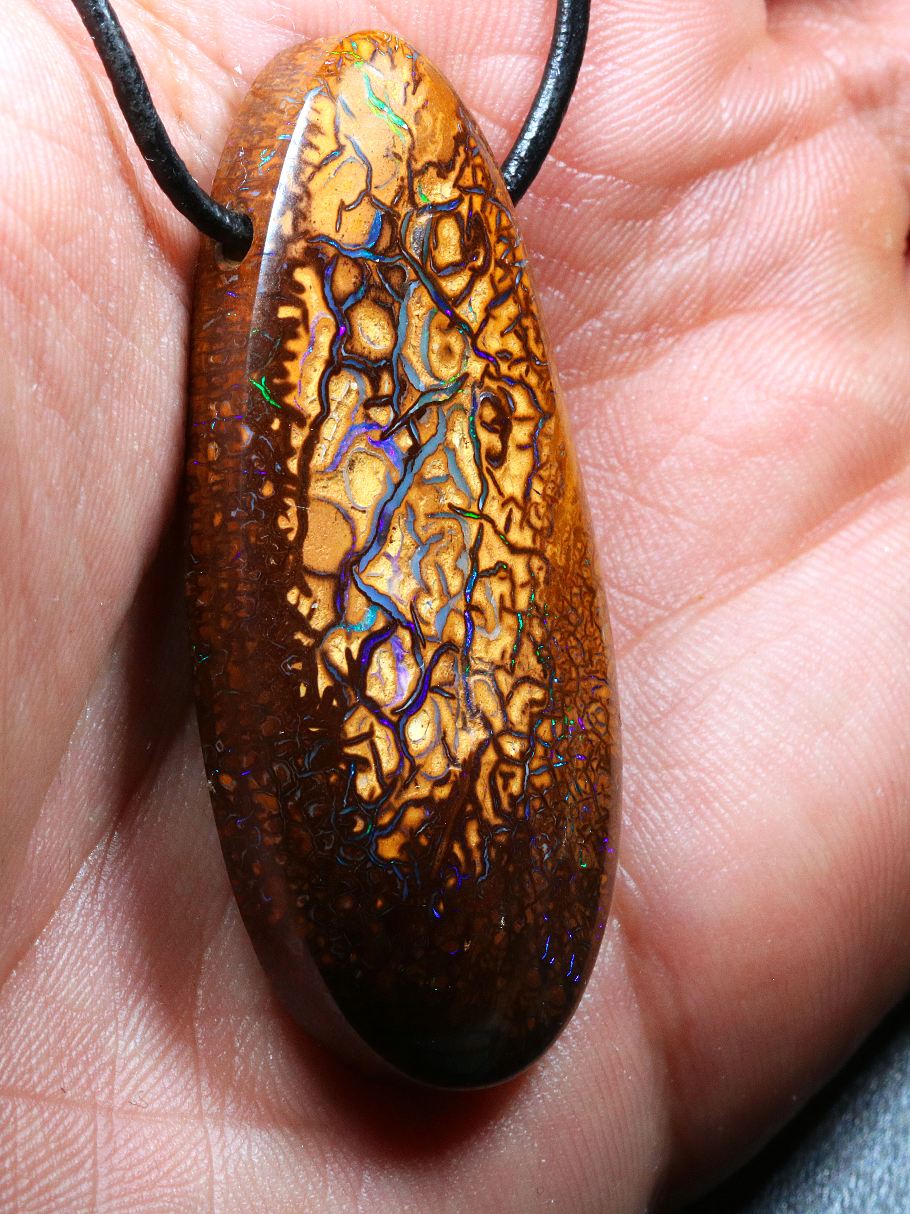 Boulder Opal Anhänger 