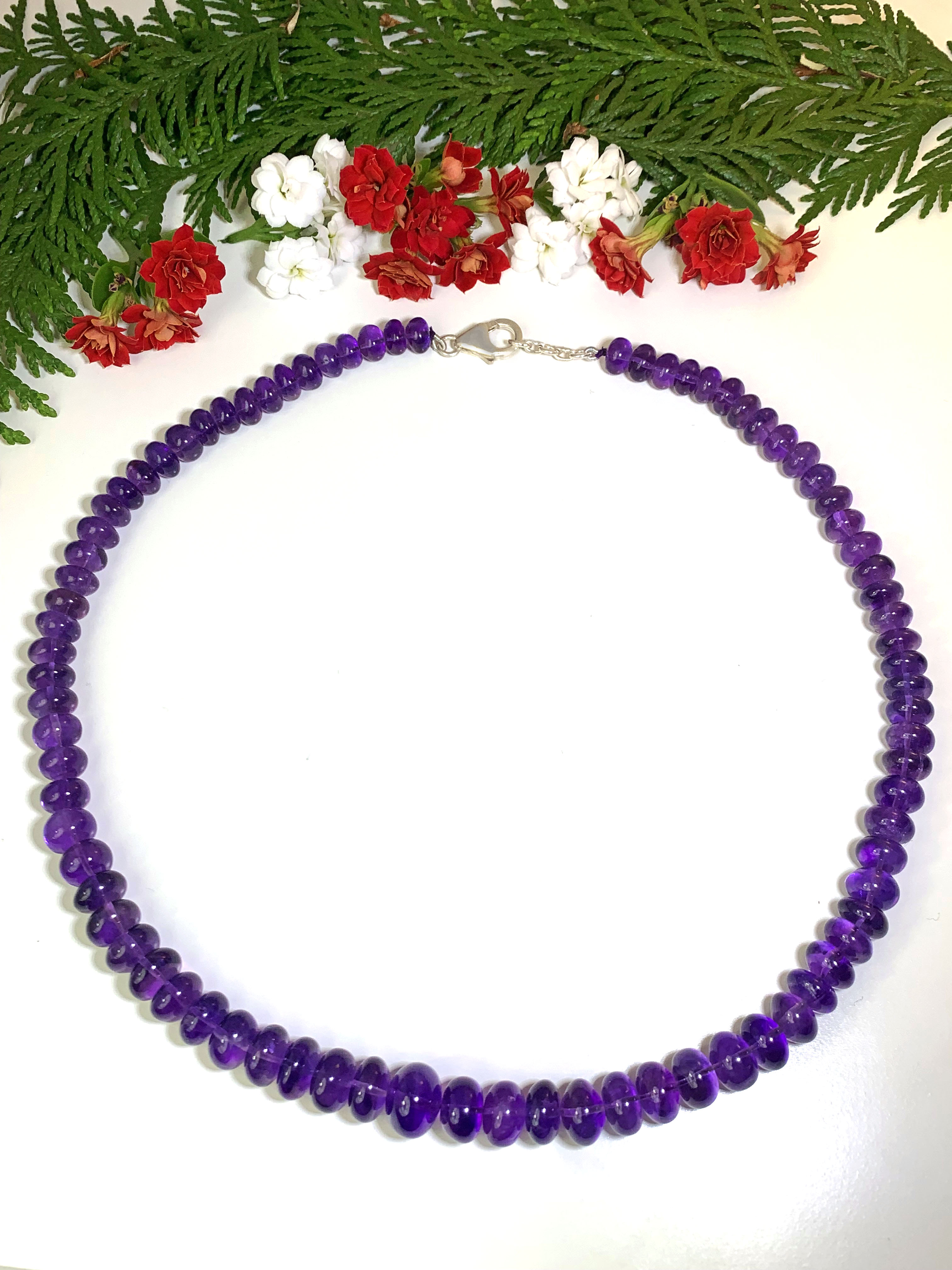 amethyst-kette-amethyst-necklace-k00202-5 XL Amethyst Kette - TOP
