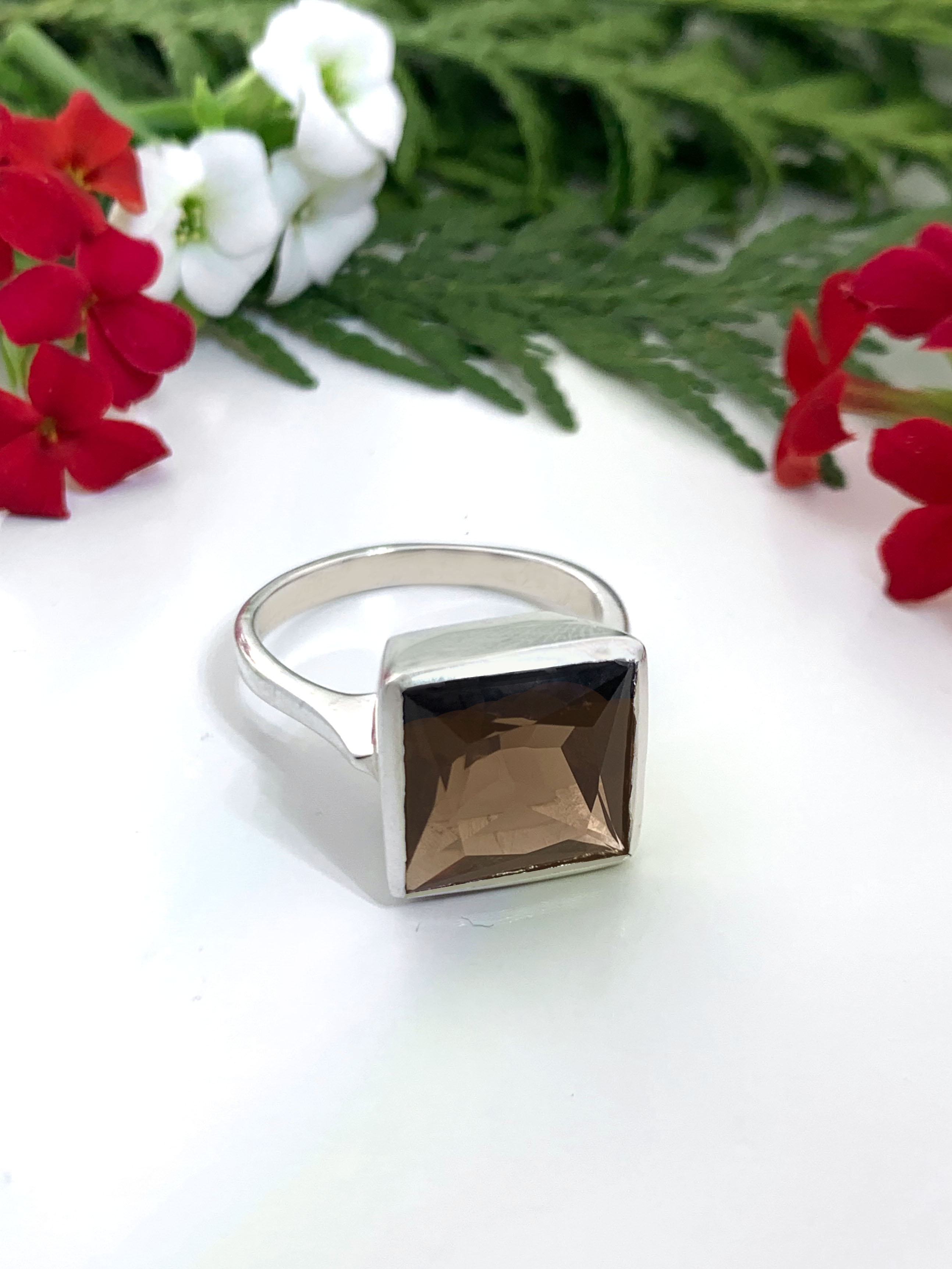 Rauchquarz Ring