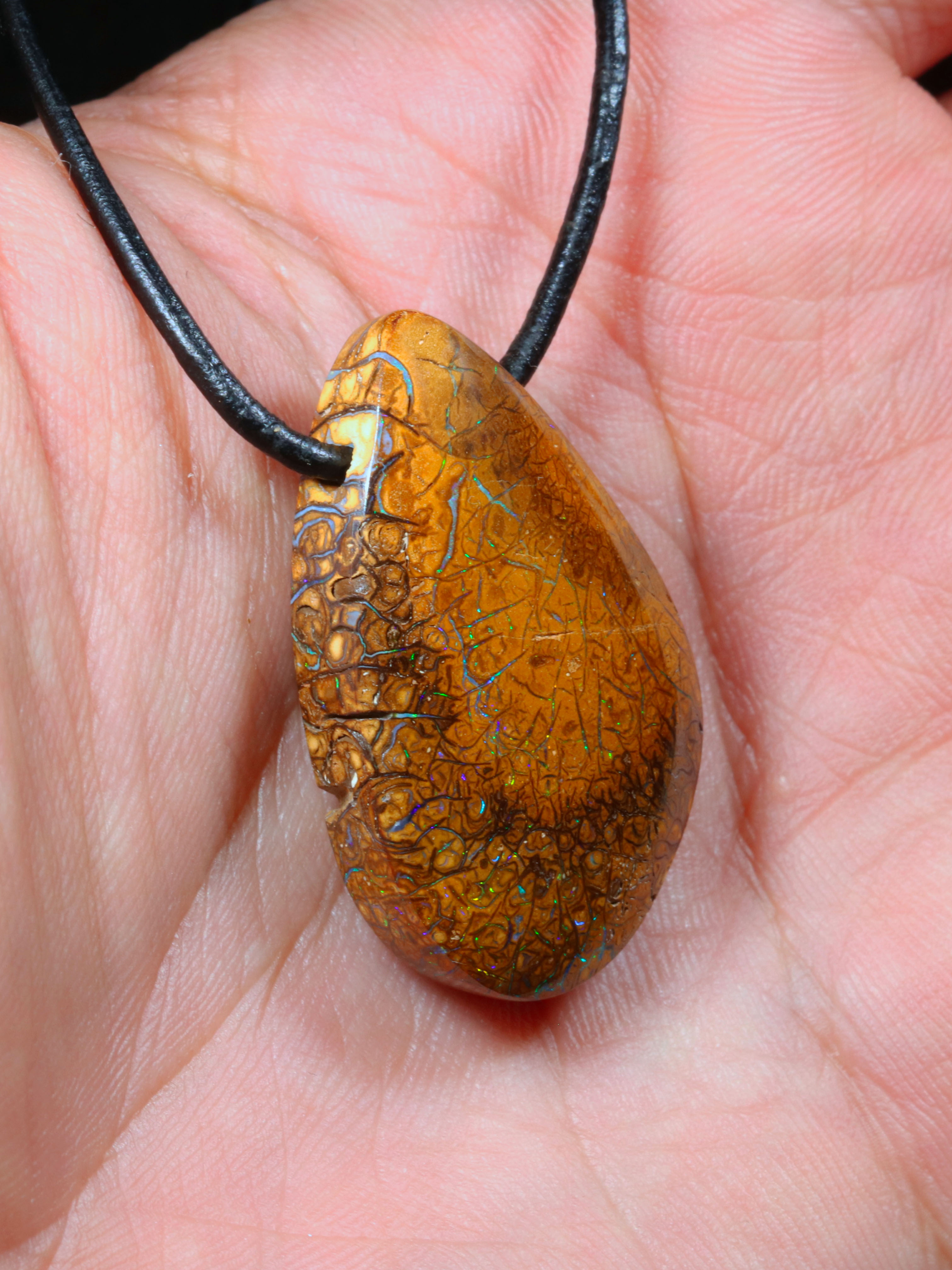 Boulder Opal Anhänger 