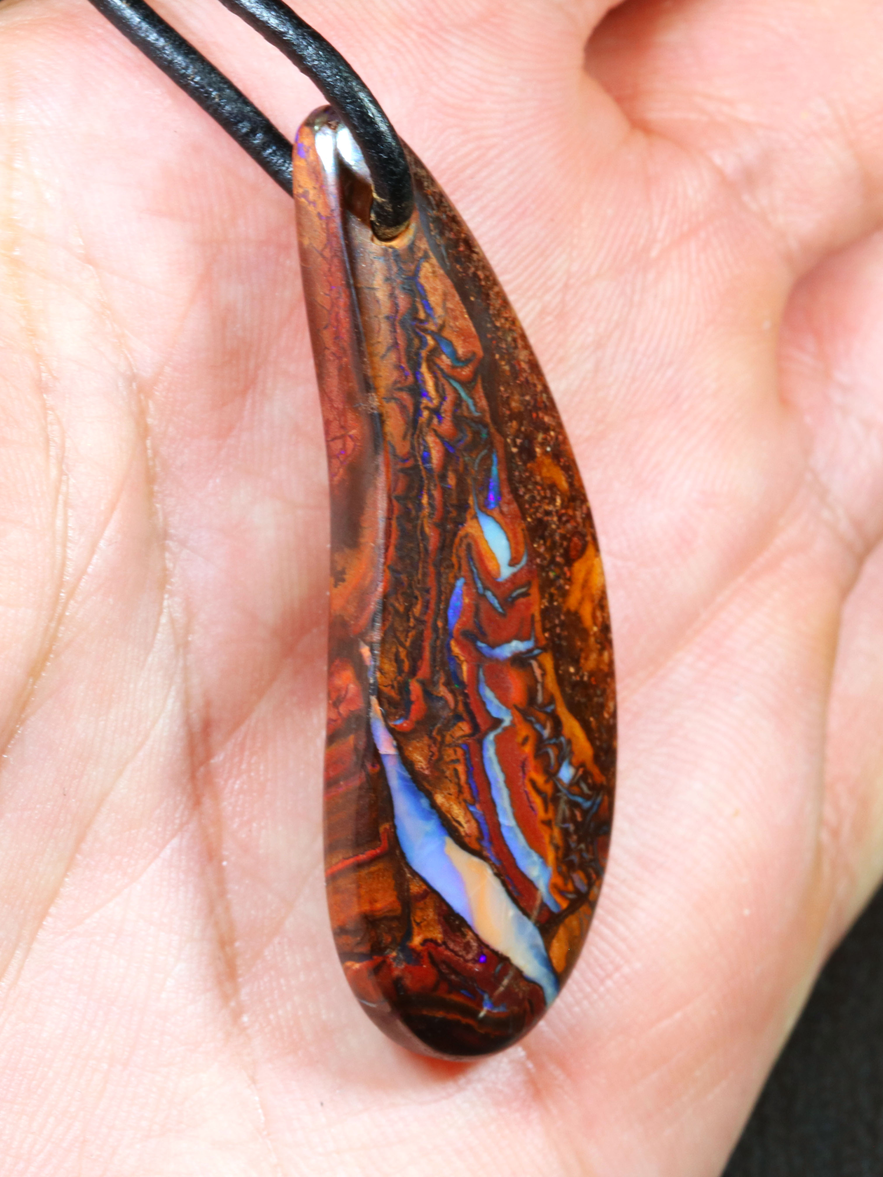 Boulder Opal Anhänger 