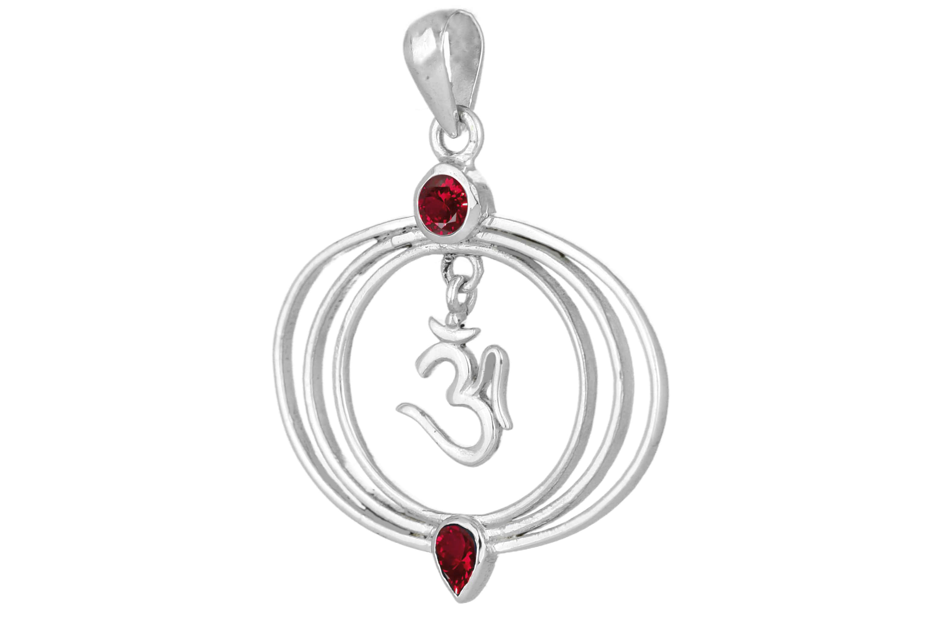 anhaenger-pendant-om-rubin-065 Om Anhänger - Granat