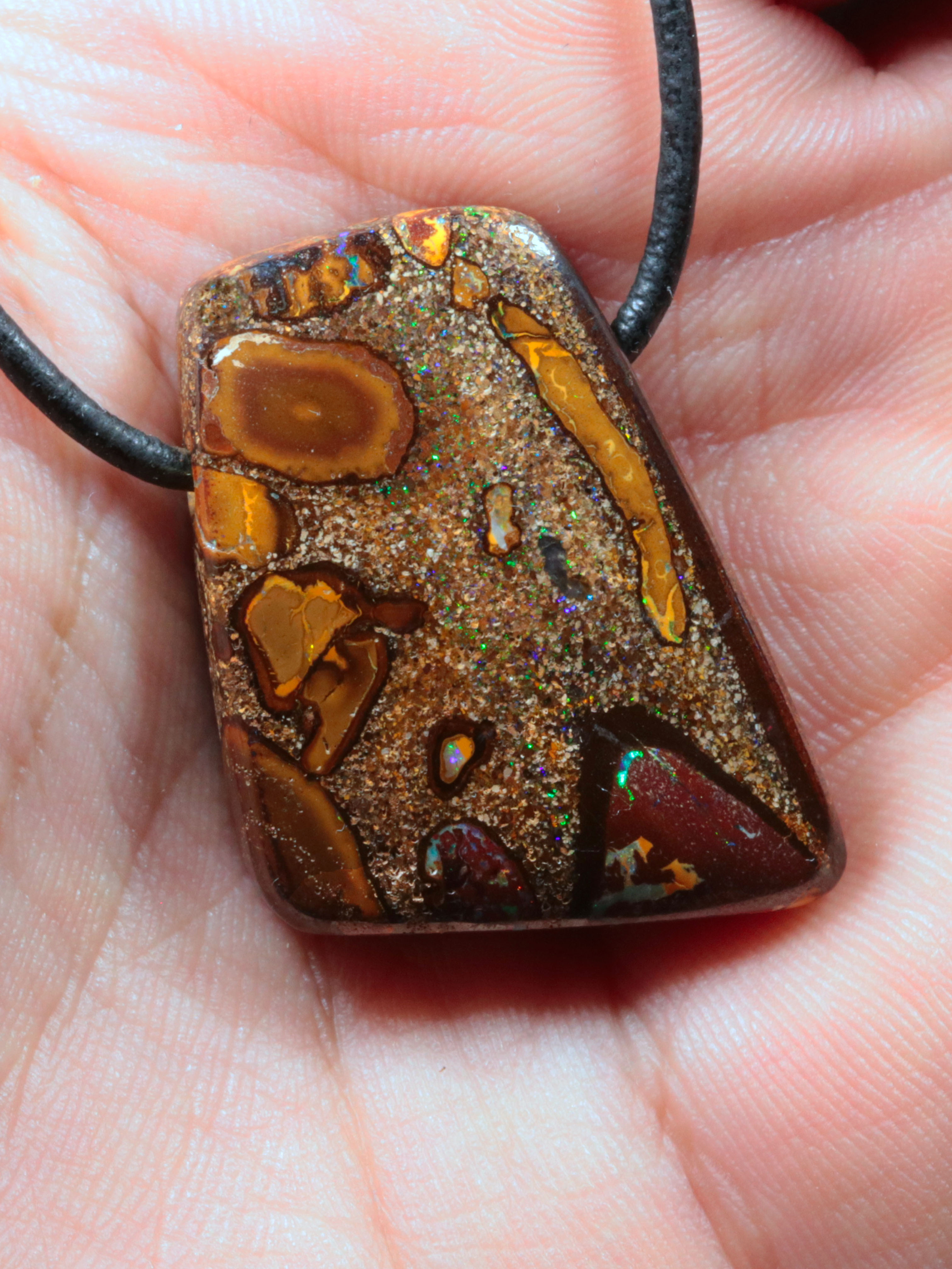 Boulder Opal Pendant