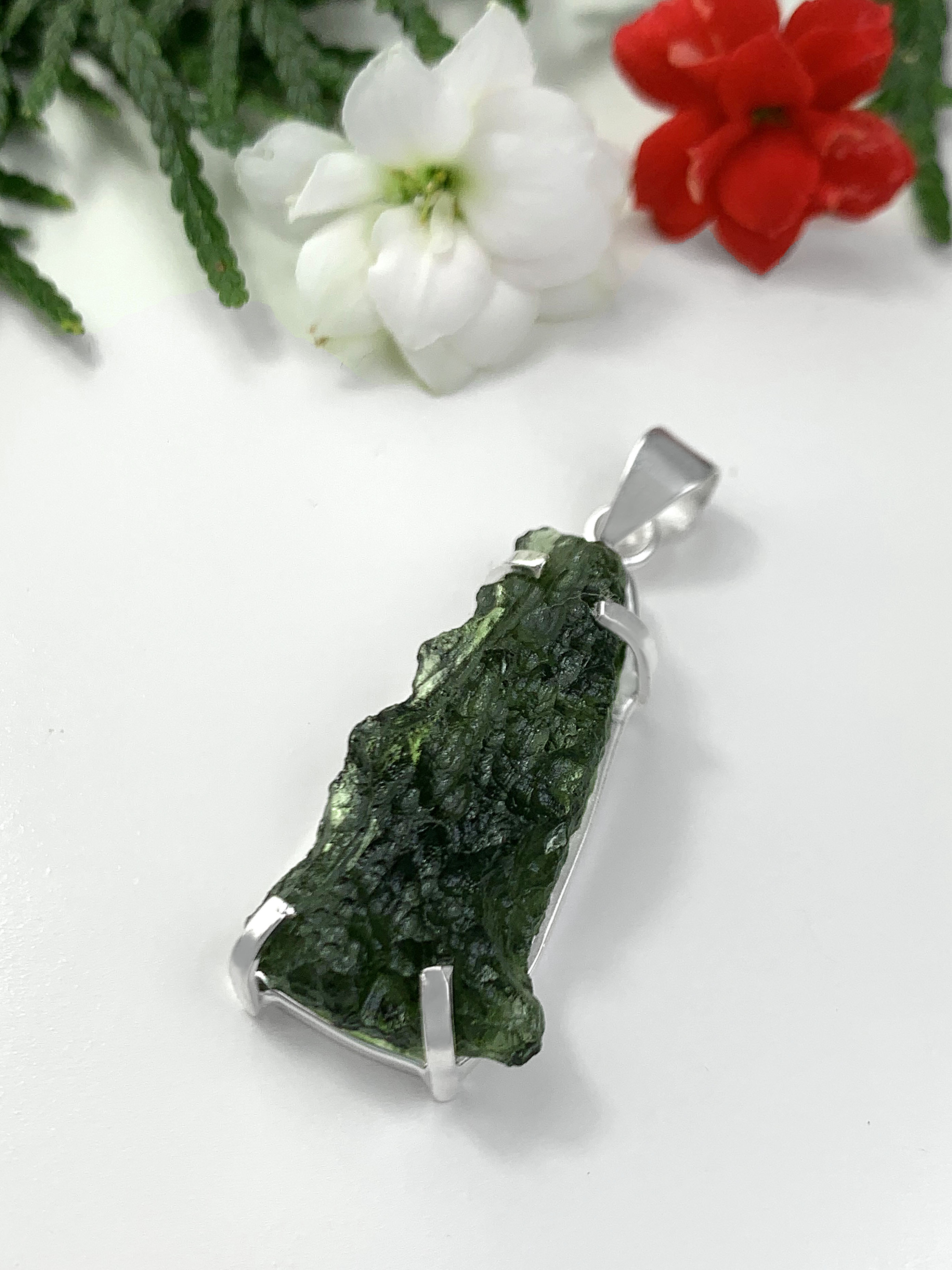 Moldavite Pendant