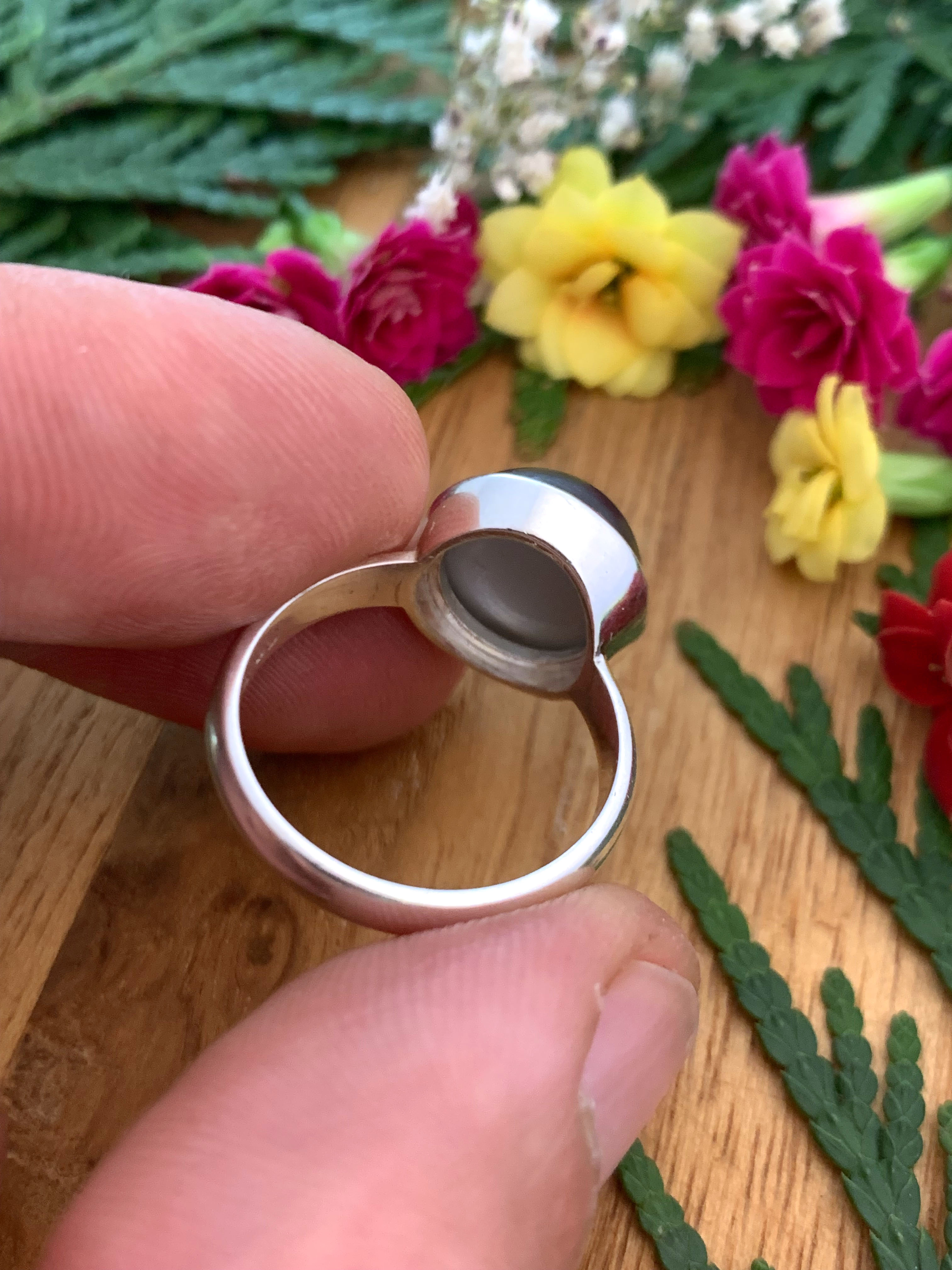 Mondstein Ring - Indischer